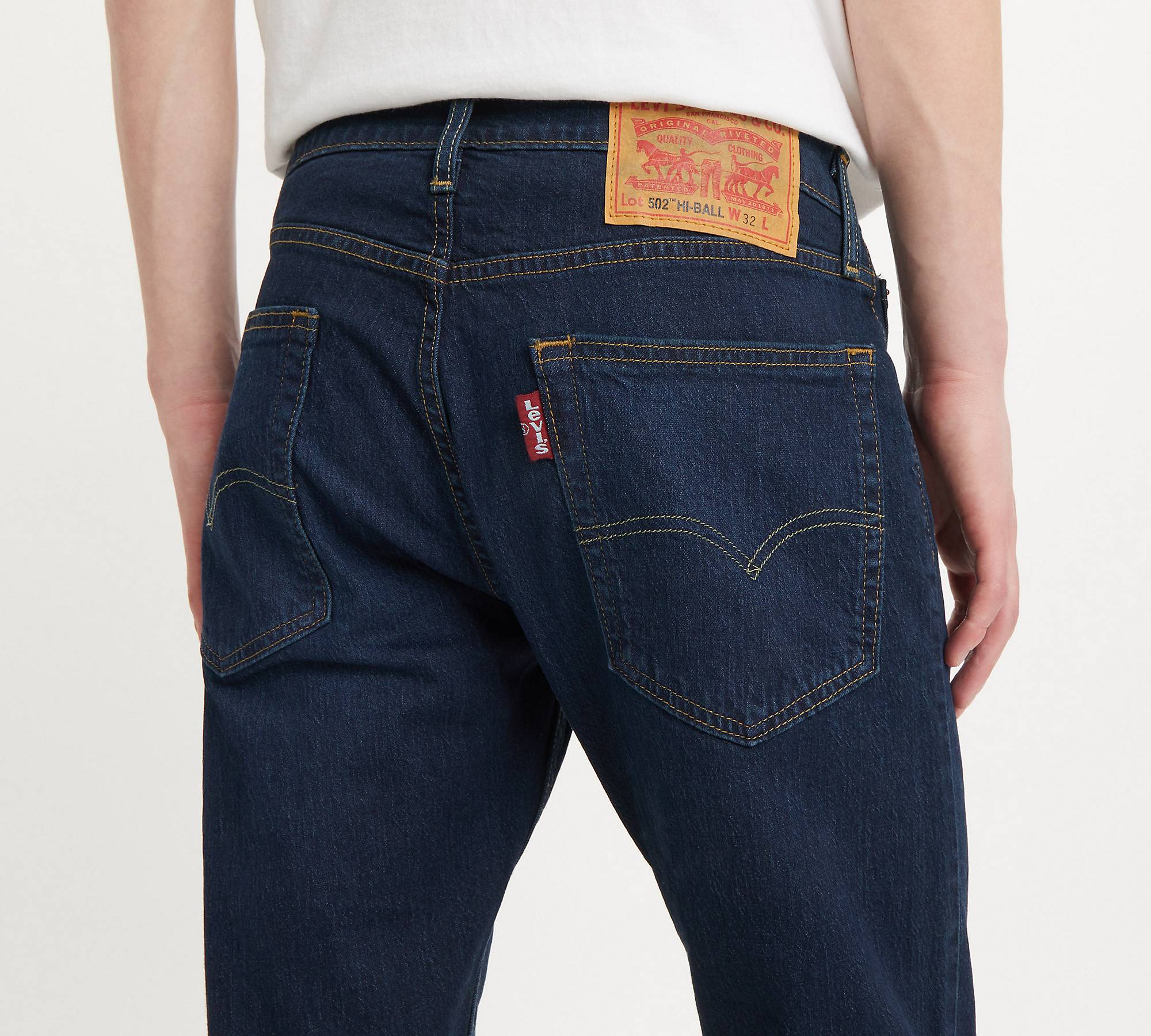 502™ Tapered Hi-ball Jeans - Blue | Levi's® IE