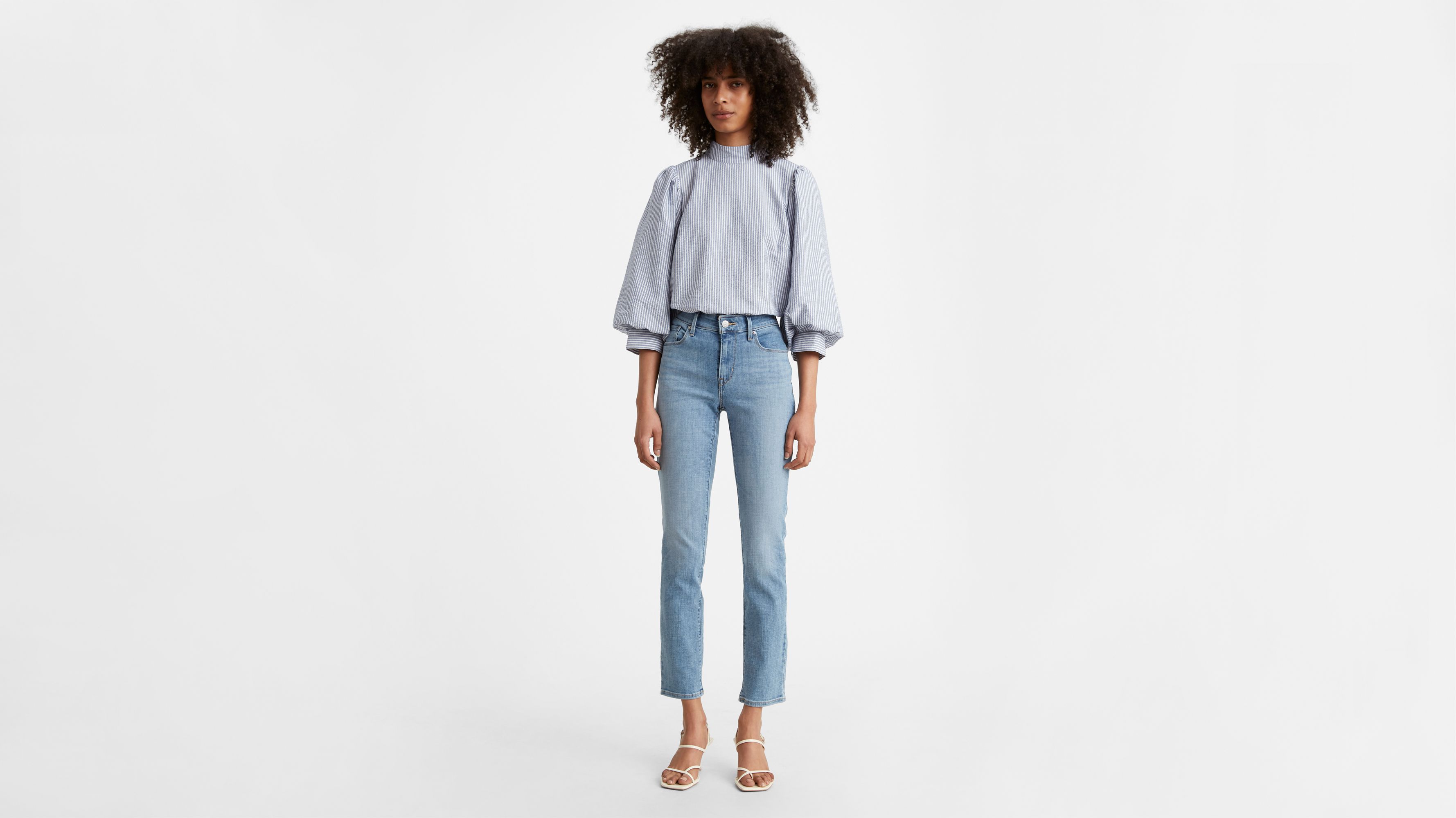 Classic Mid Rise Skinny Women's Jeans 1