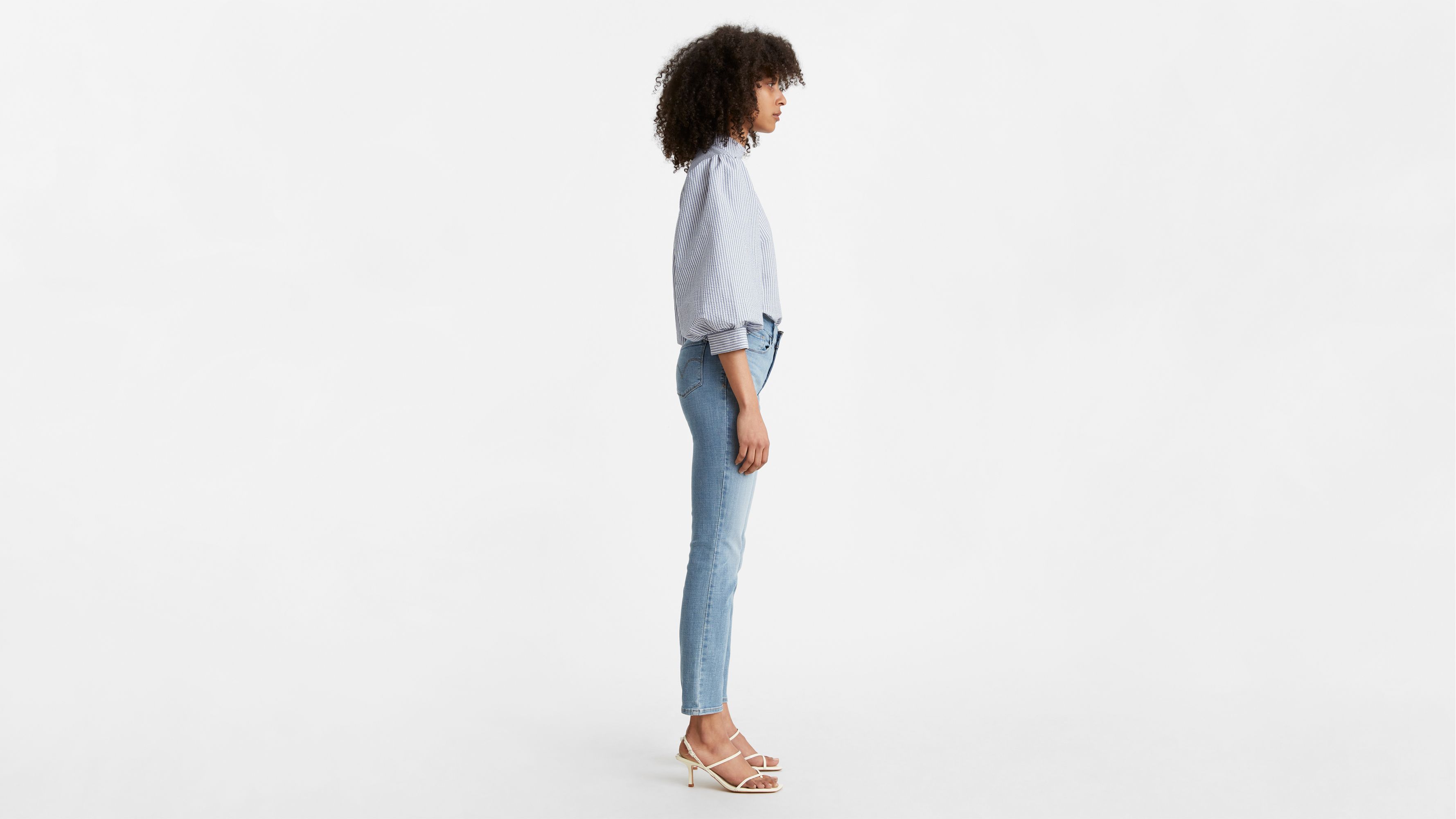 Classic Mid Rise Skinny Women's Jeans 2