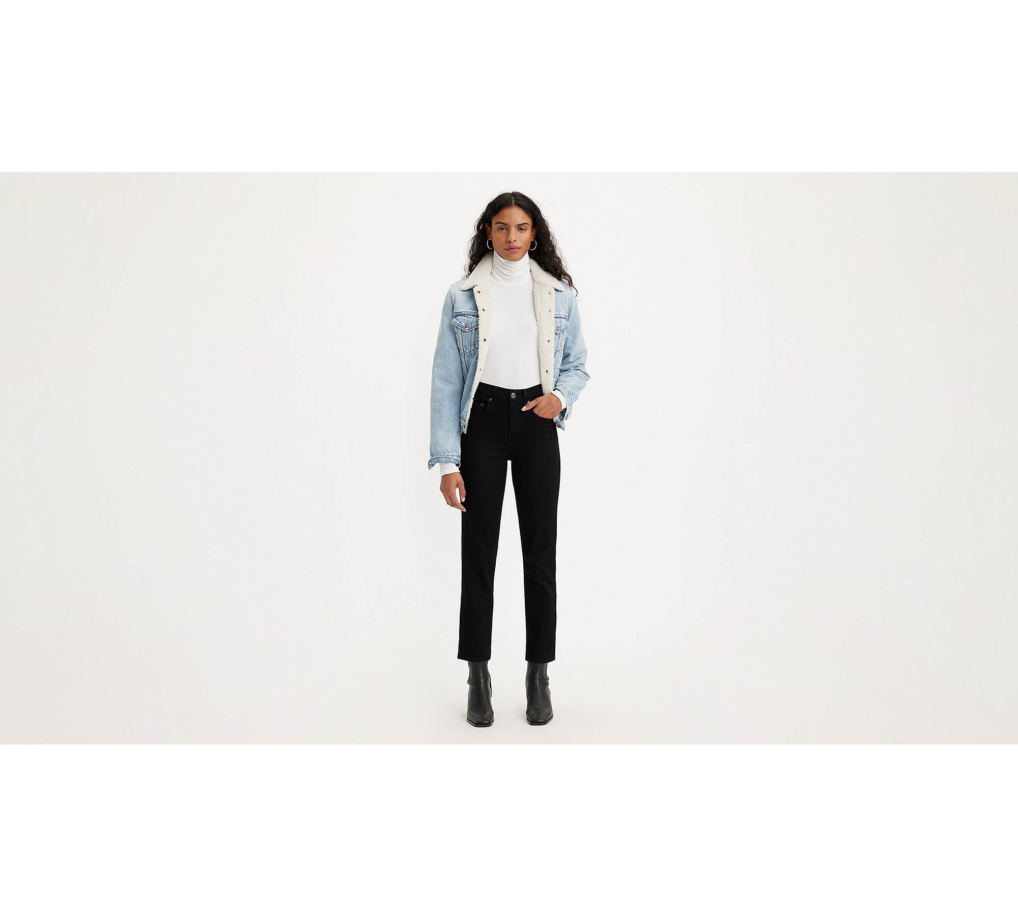 724 High Rise Straight Cropped Women's Jeans - | Levi's® US