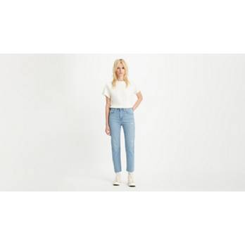 724 High Rise Slim Straight Cropped Women's Jeans 2