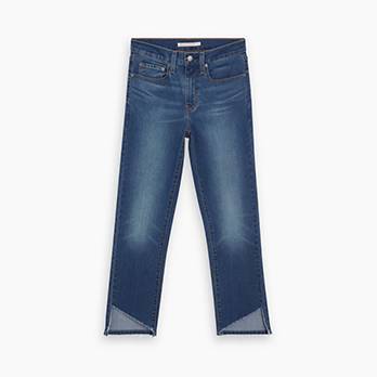 724™ Straight Crop Jeans met hoge taille 4