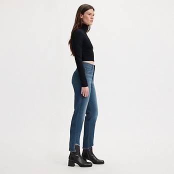 724 High Rise Slim Straight Cropped Women's Jeans 2
