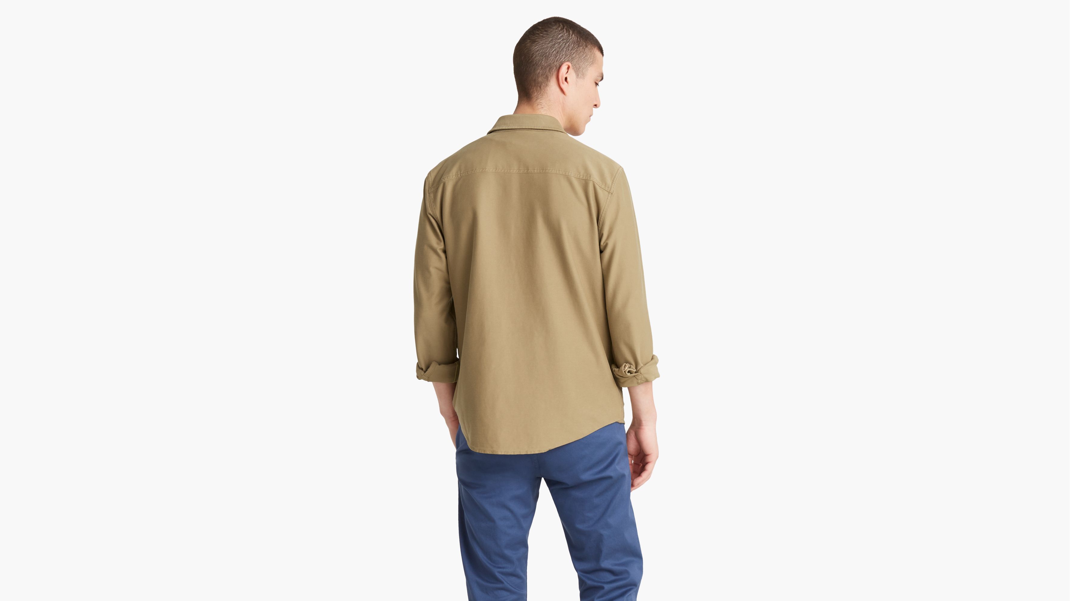 dockers alpha khaki supreme flex