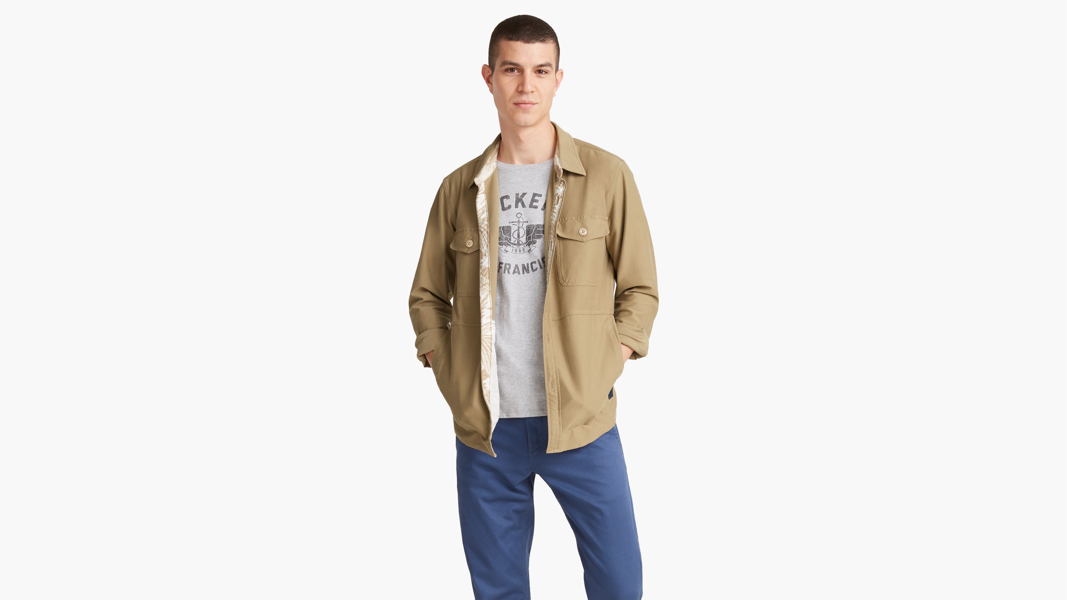 dockers khaki jacket