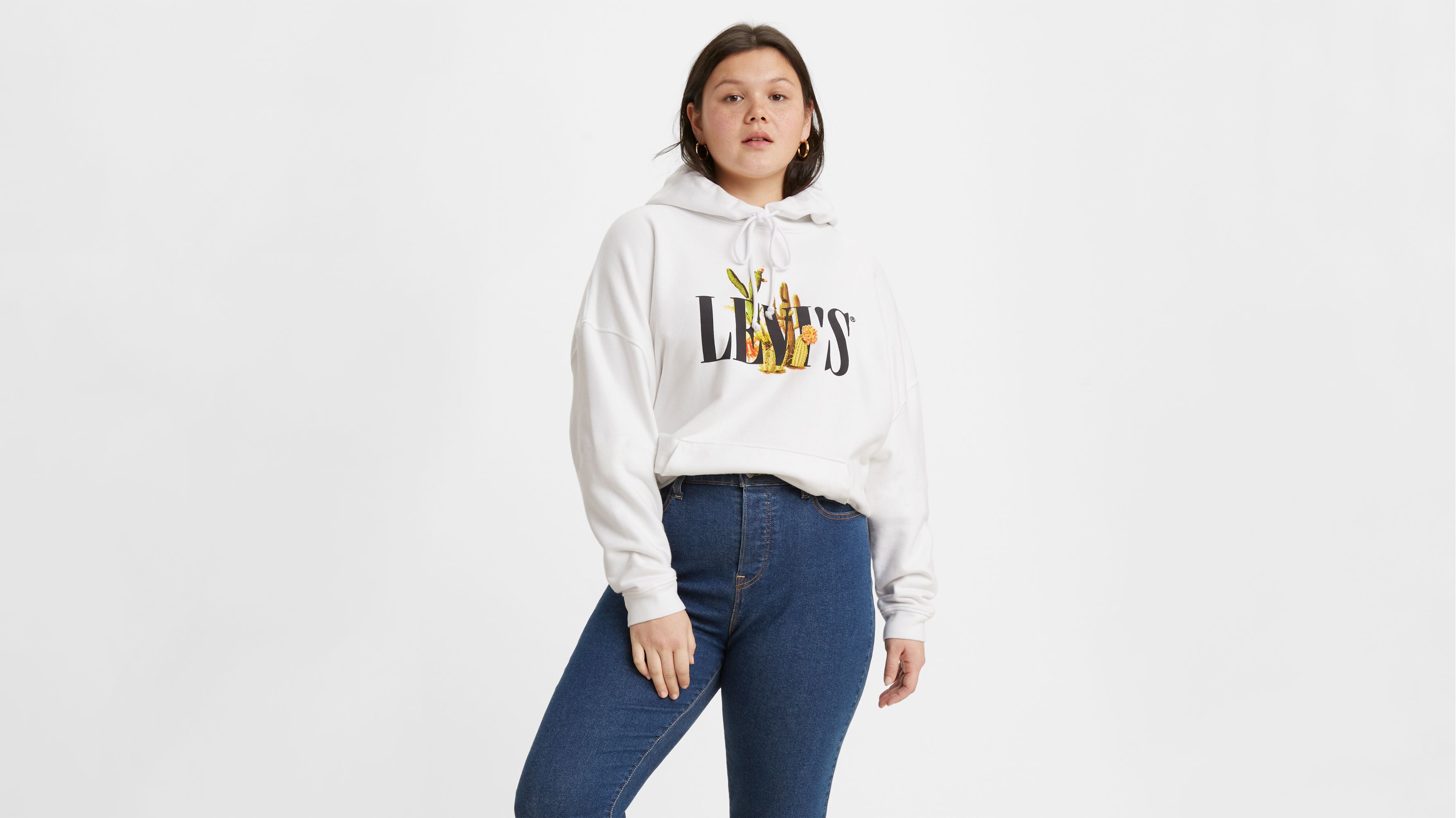 plus size levi hoodie