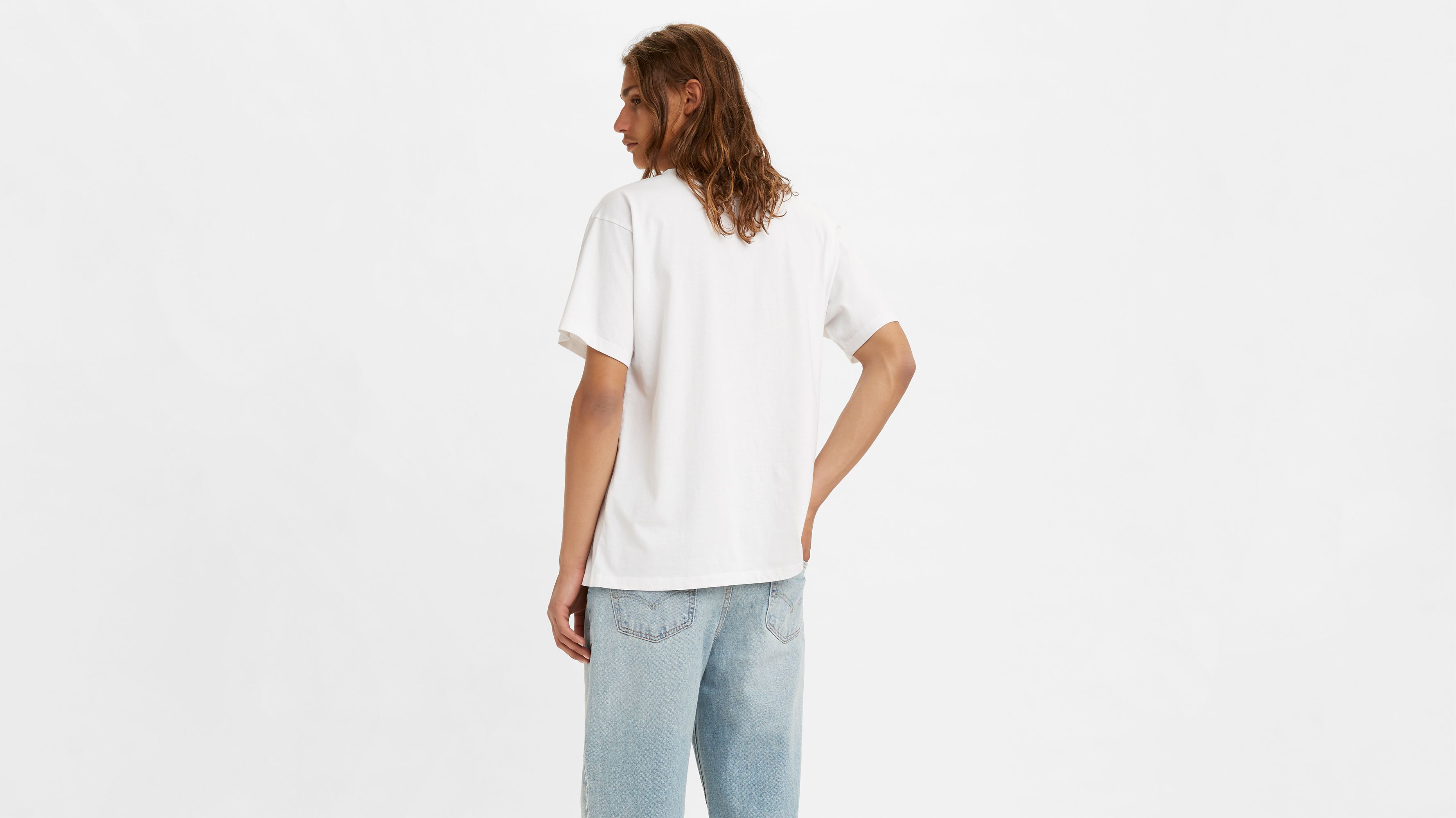 levi's white t shirt price