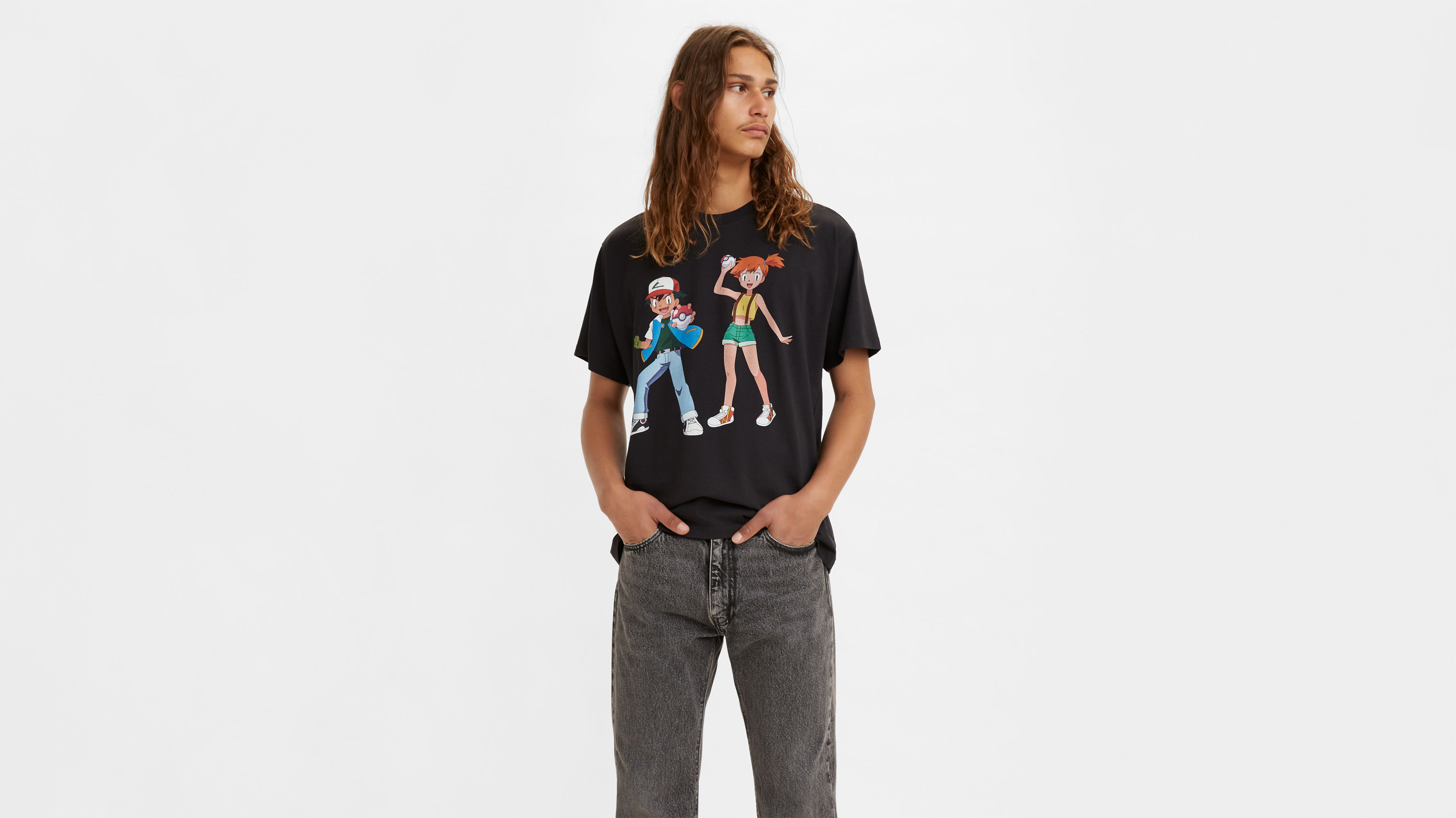 Levi's® X Pokémon T-shirt - Black | Levi's® US