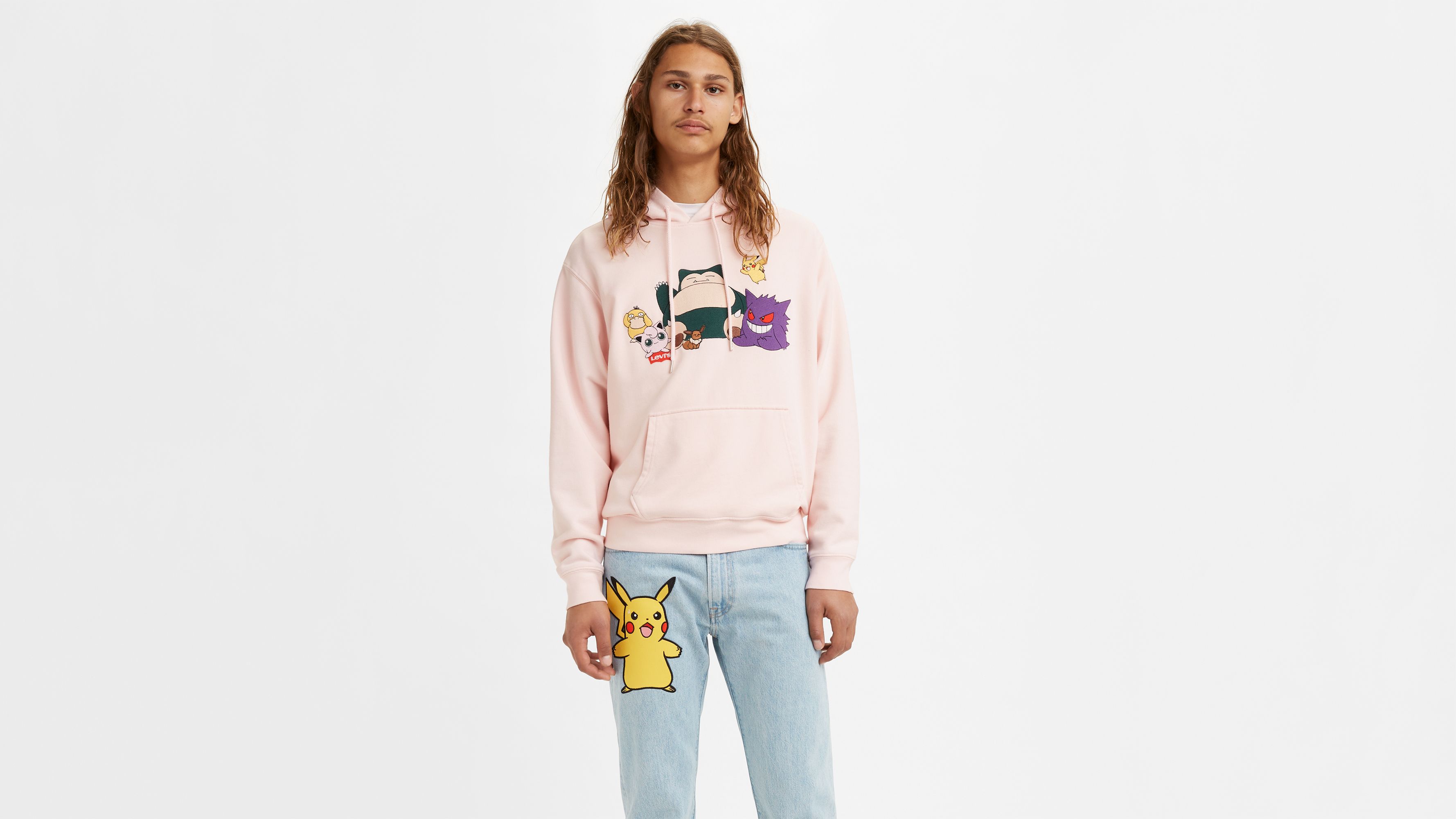 Pink levis jumper hot sale