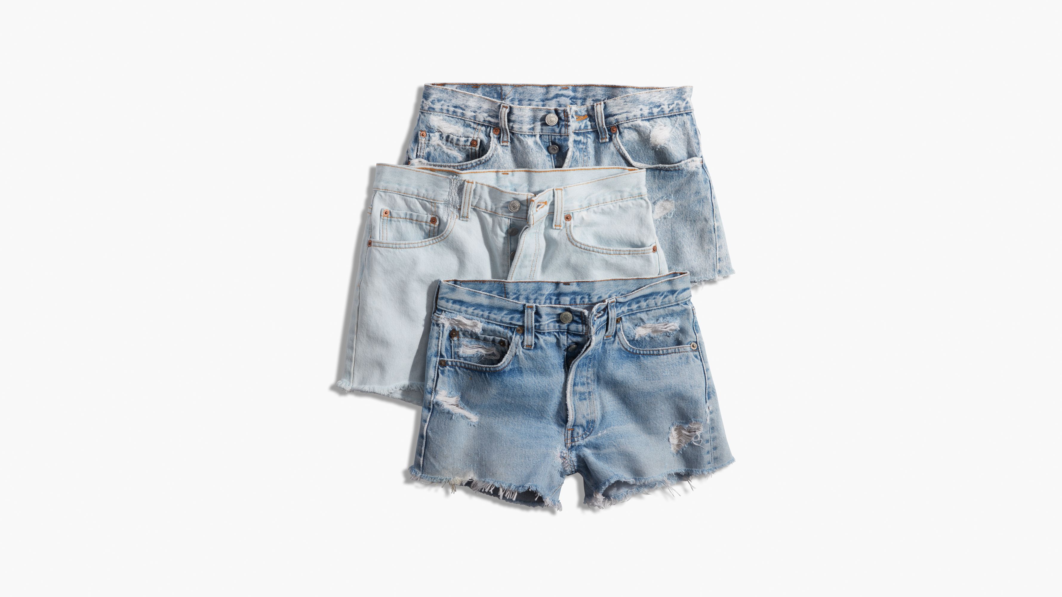 Levi's® Authorized Vintage 501® Women's Shorts - Medium Wash | Levi's®