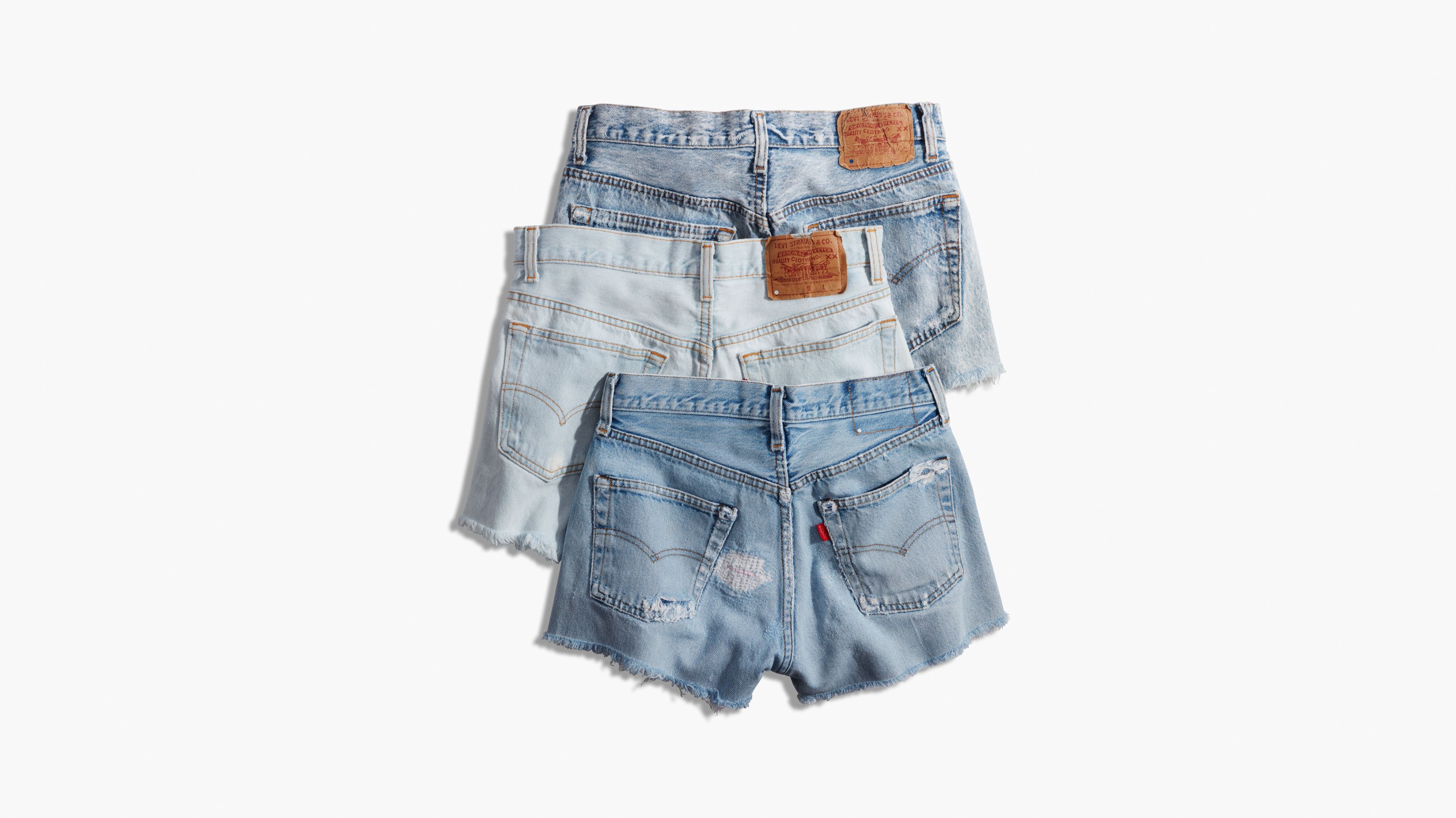 Actualizar 71+ imagen women’s levi shorts