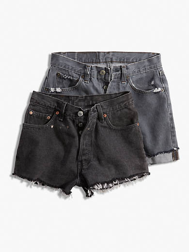 Levi's® Authorized Vintage 501® Women's Shorts - Black | Levi's® US