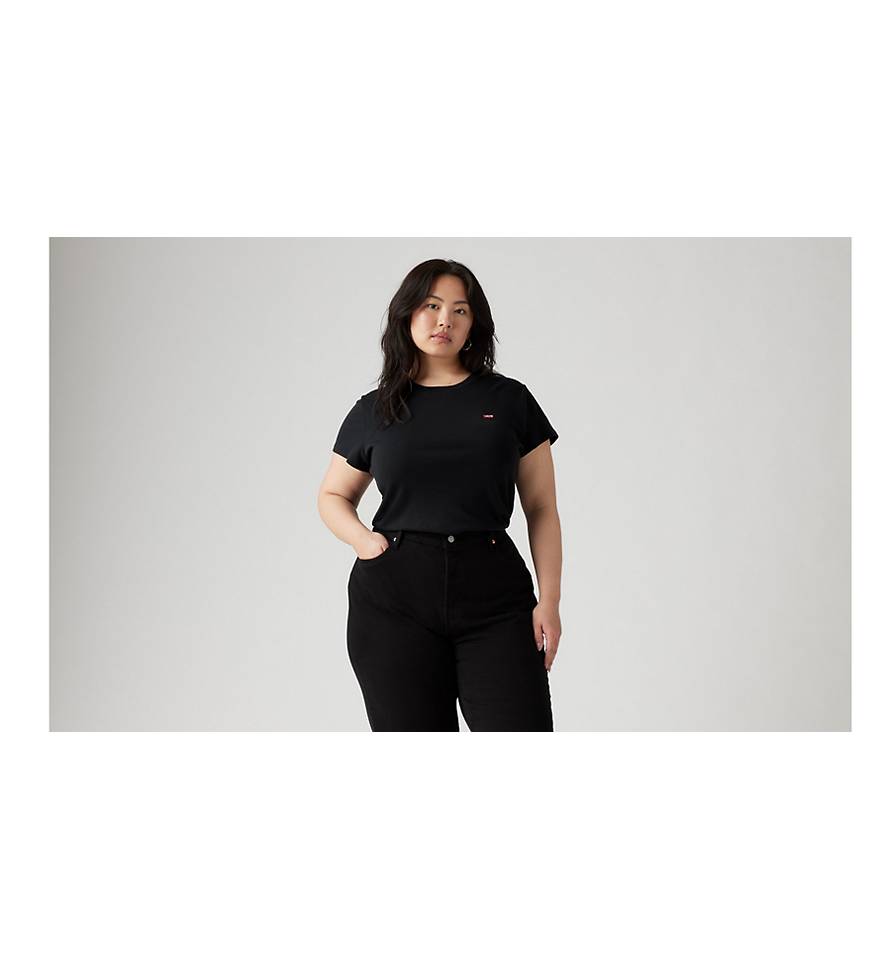 Short Sleeve Rib Baby T-shirt Size) - Black | Levi's® US