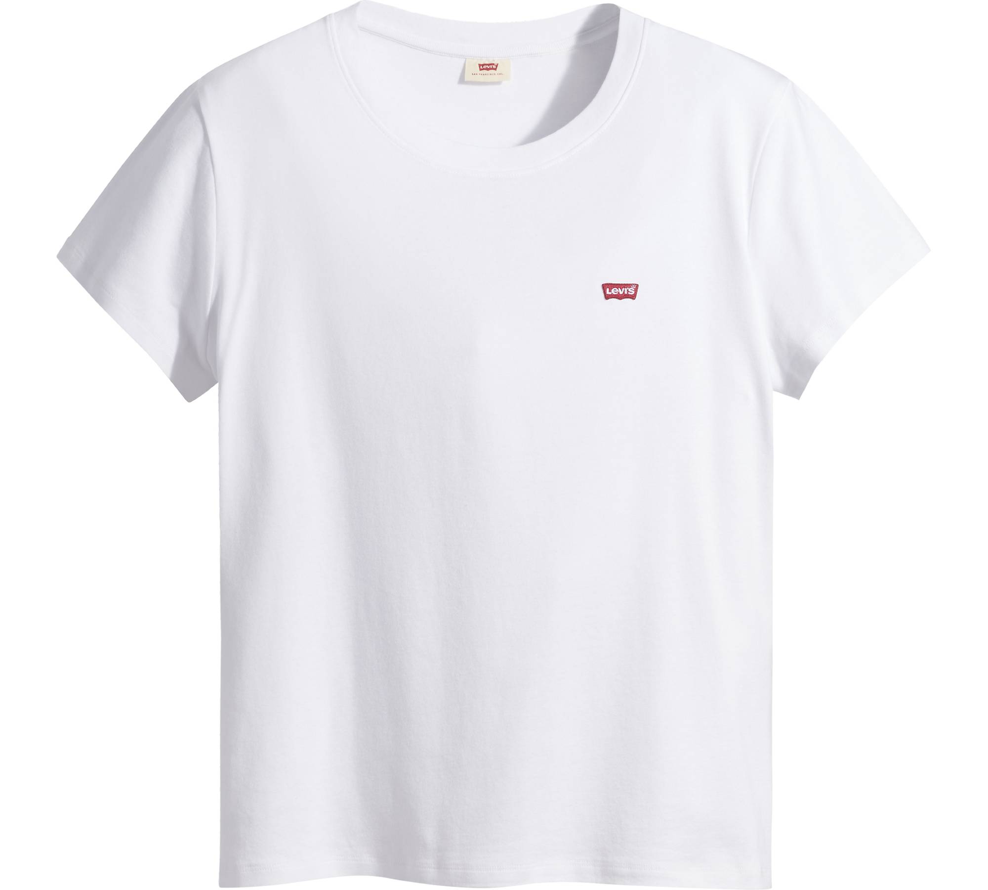 Short Sleeve Rib Baby T-shirt (plus Size) - White | Levi's® US