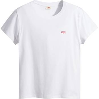 Short Sleeve Rib Baby T-shirt (plus Size) - White | Levi's® US Short Sleeve Rib Baby T-shirt (plus Size) - White | Levi's® US