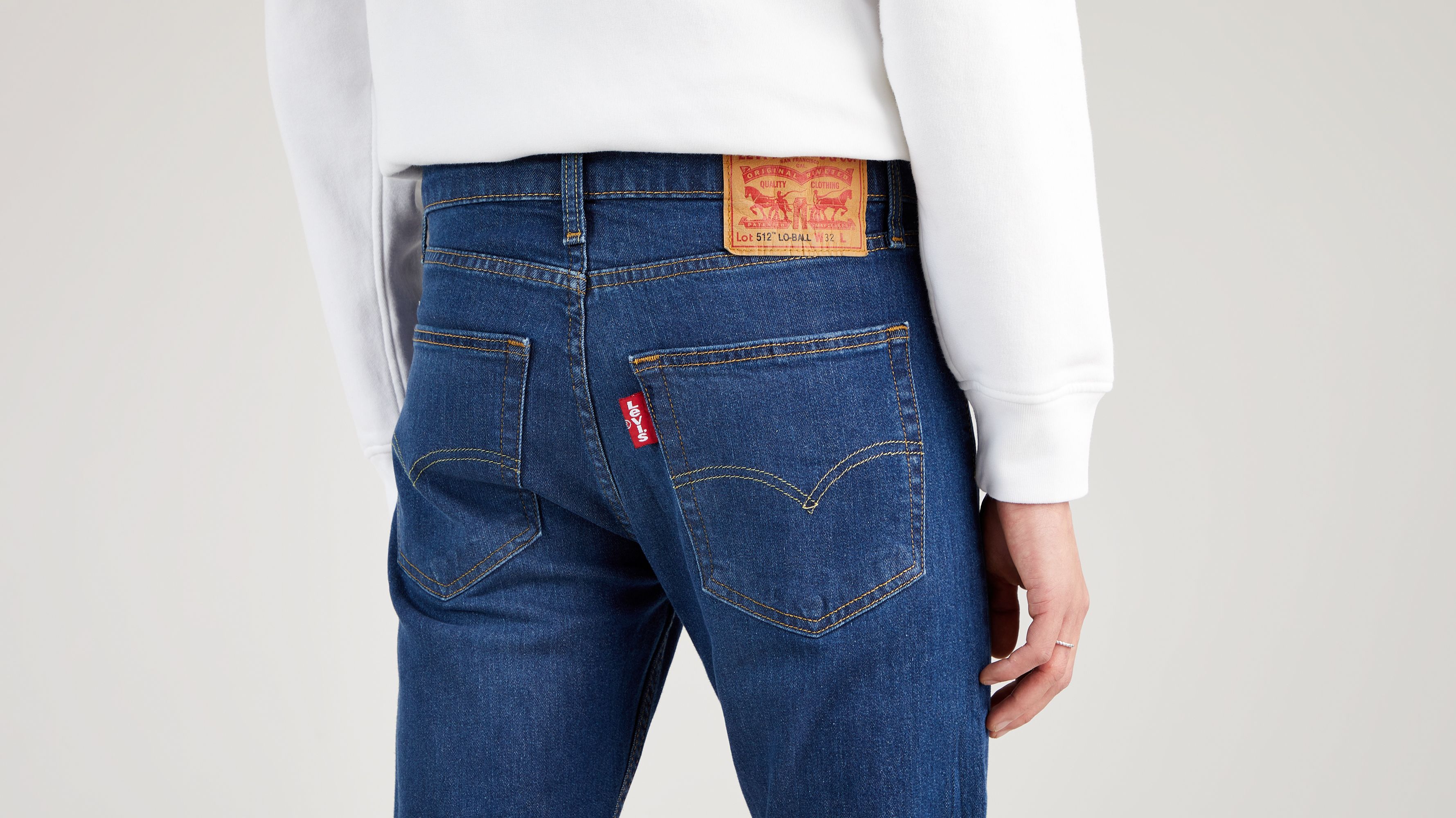 512™ Slim Tapered Lo-ball Jeans - Blue