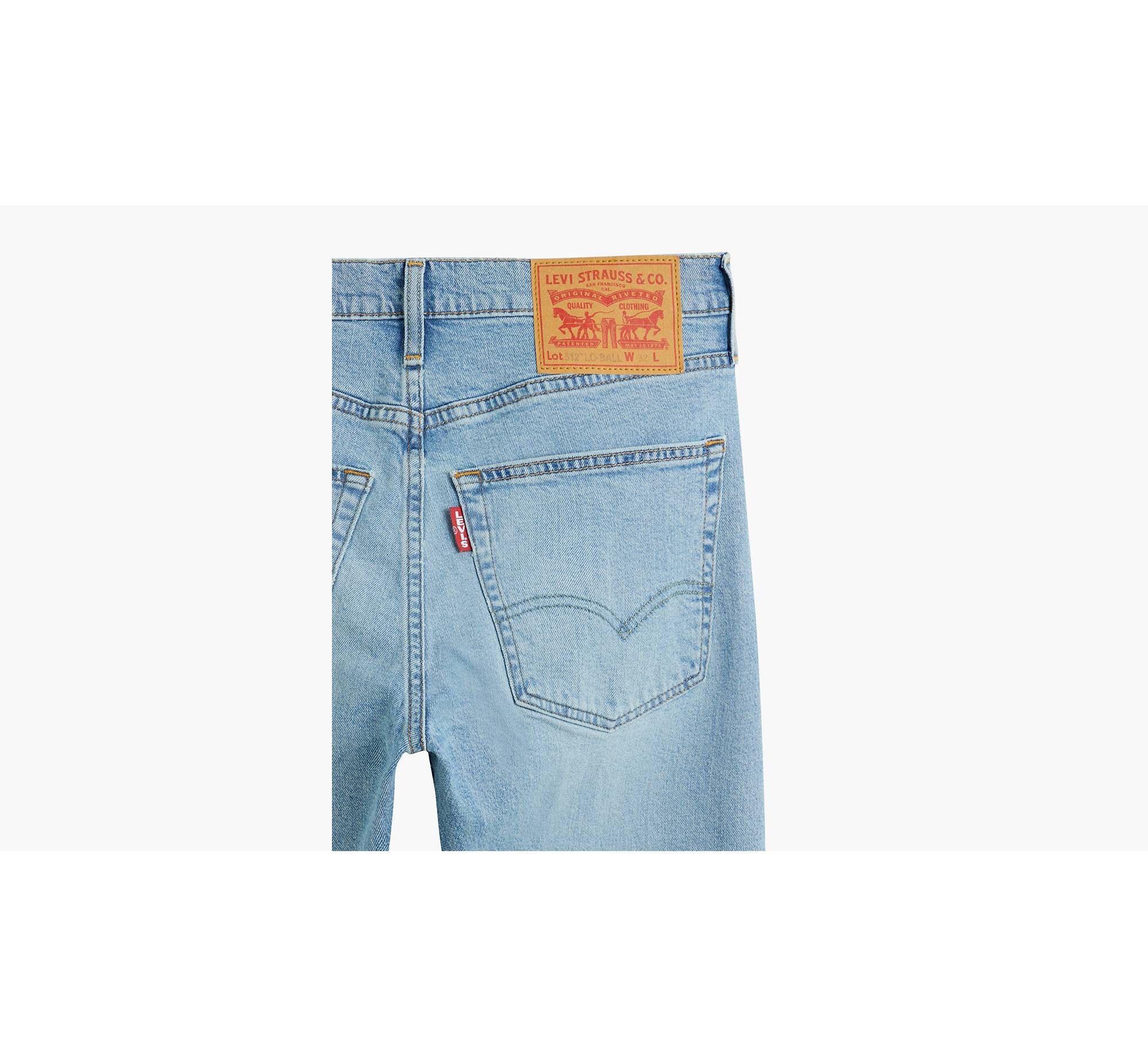 512™ Slim Tapered Lo-ball Jeans - Blue | Levi's® XK