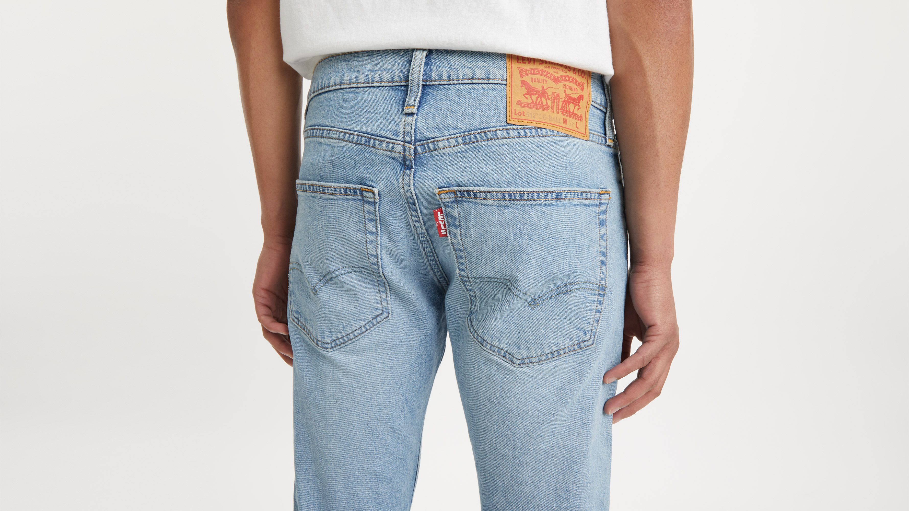 Jeans Altura Baja De Corte Cónico Ceñido 512™ - Azul | Levi's® ES
