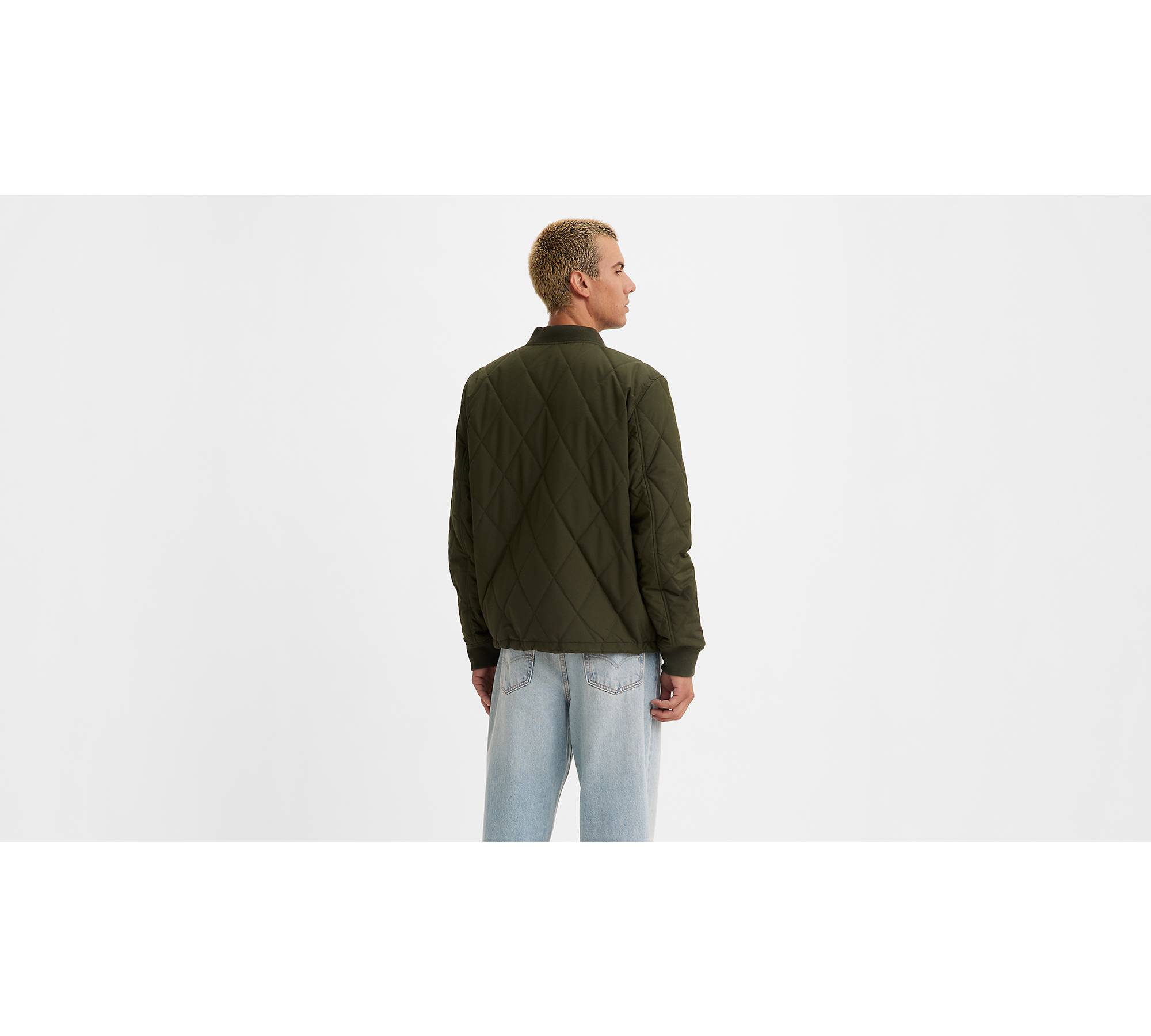 Quilted Liner Jacket - Green | Levi's® US