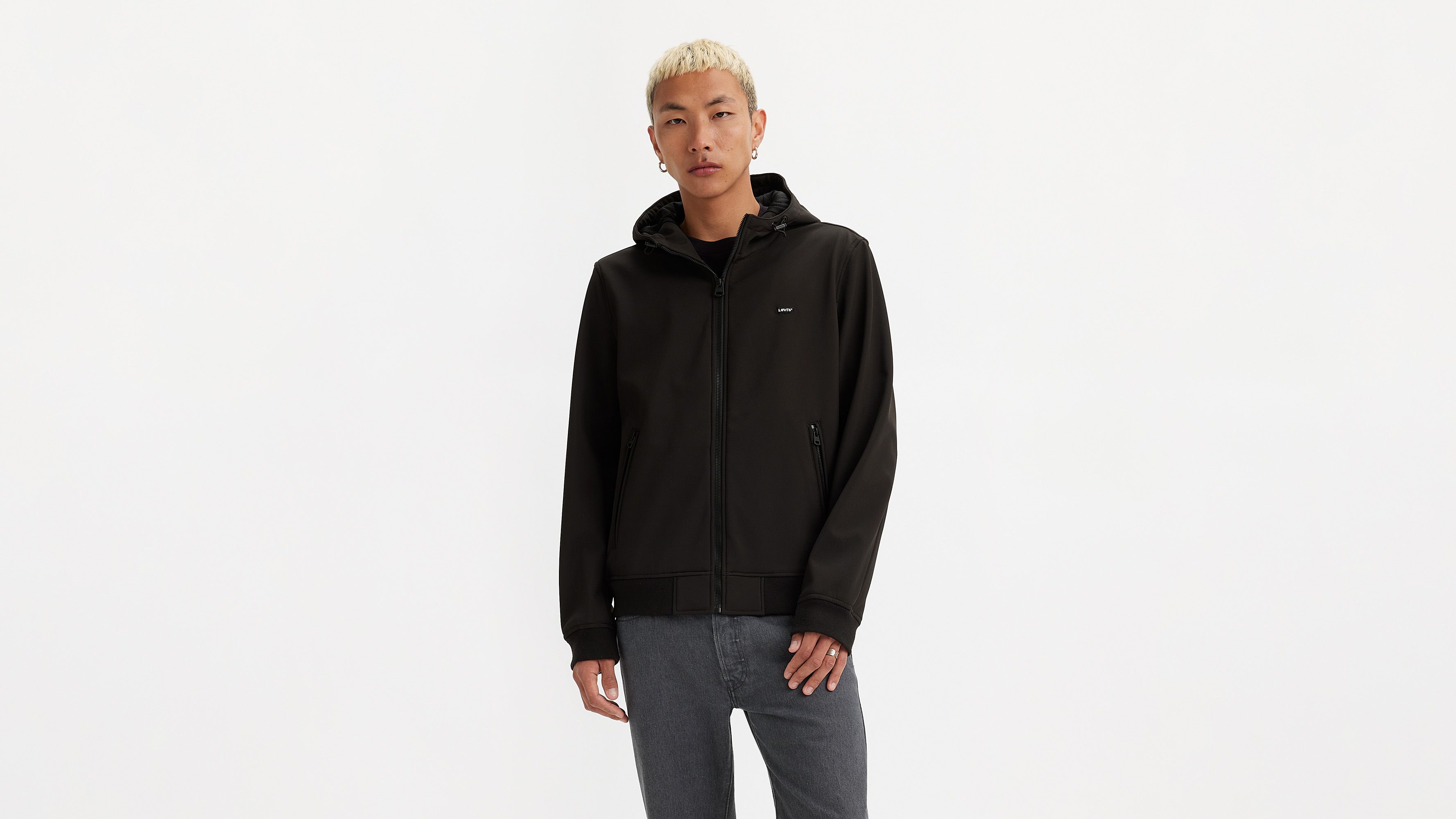 Totême Black Shell Bomber Jacket