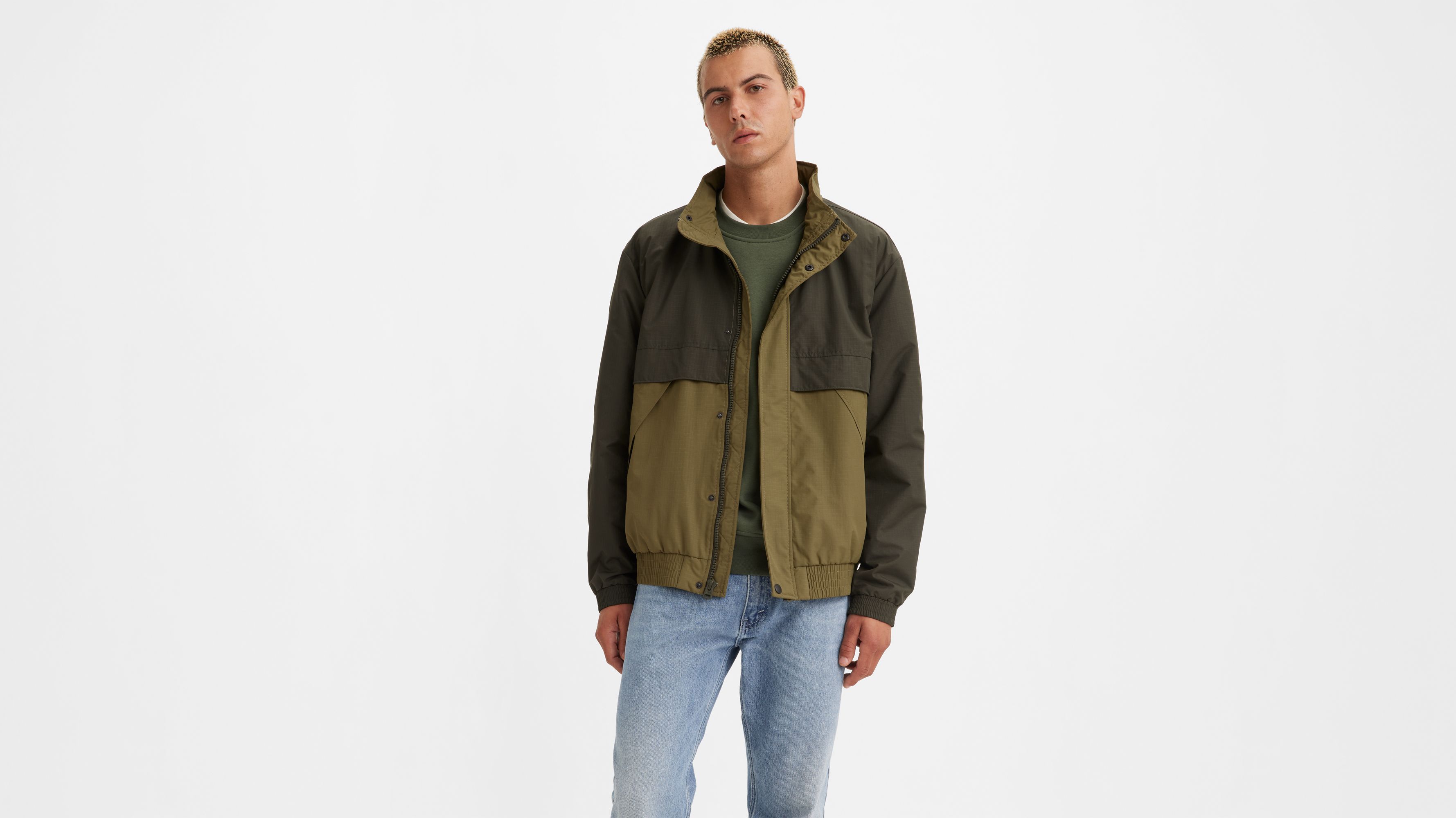 ジャケット・アウター andmary Zoey stand neck jacket AM1441 Zoey stand neck jacket