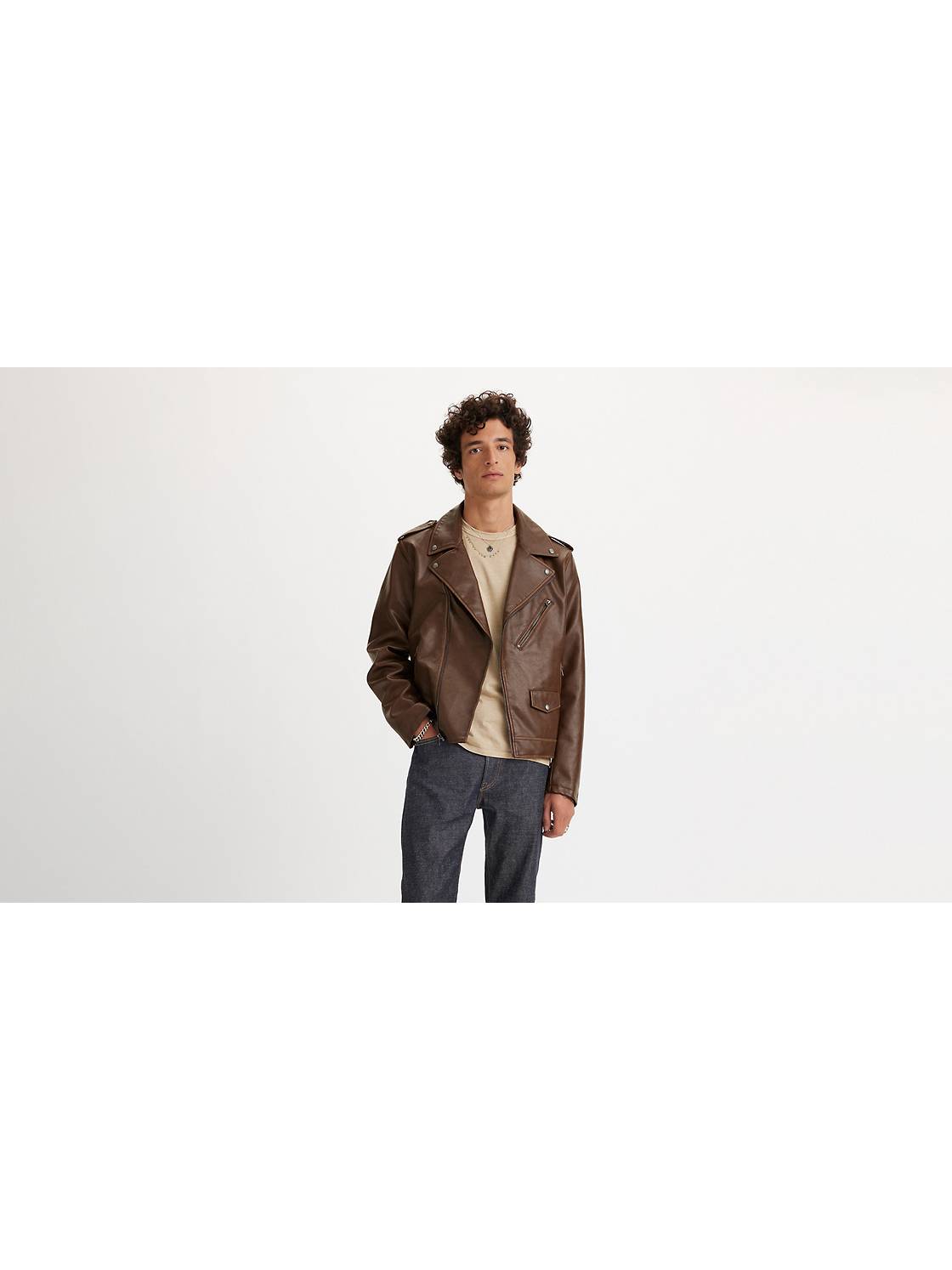 Levi's The Fishing Jacket Sepia Brown Men's Size Large MSRP $128