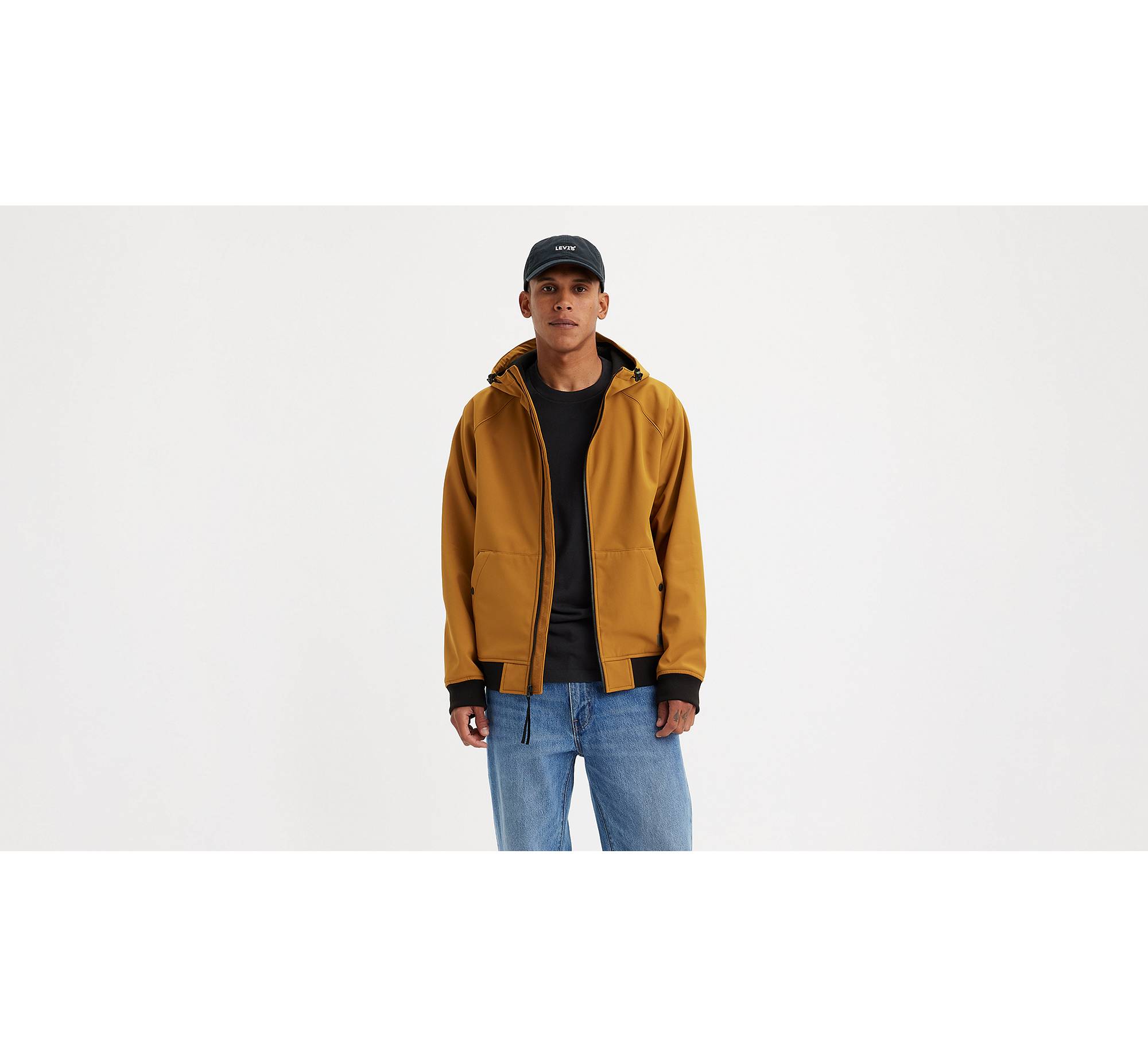 Soft Shell Hoodie Bomber Jacket 1