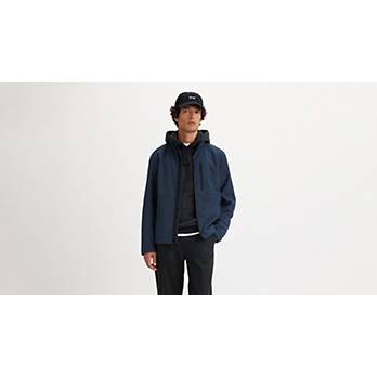 Soft Shell Stand Collar Jacket 1