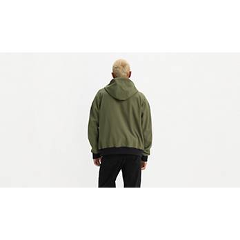 Soft Shell Hoodie Bomber Jacket 2