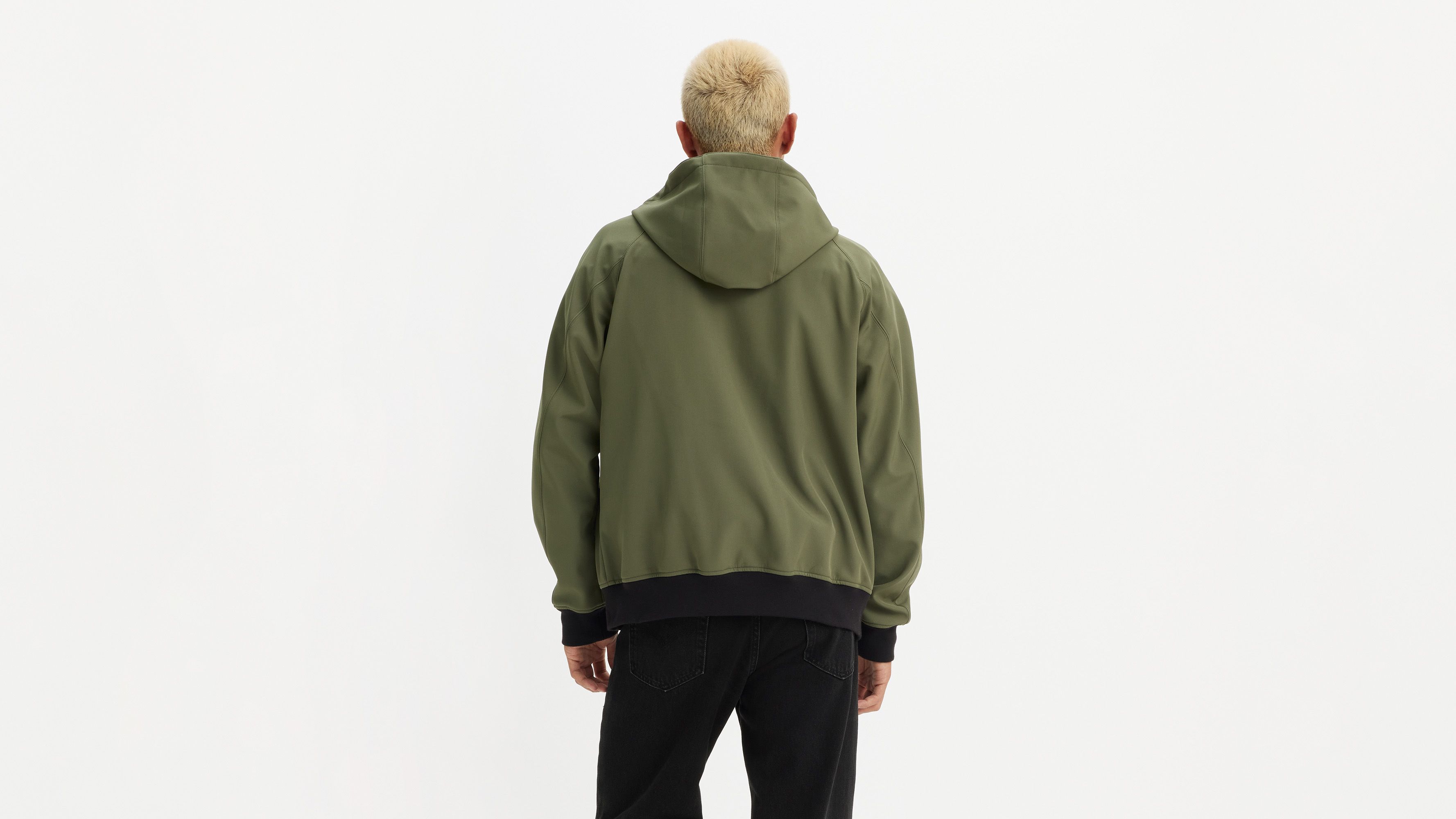 Soft Shell Hoodie Bomber Jacket
