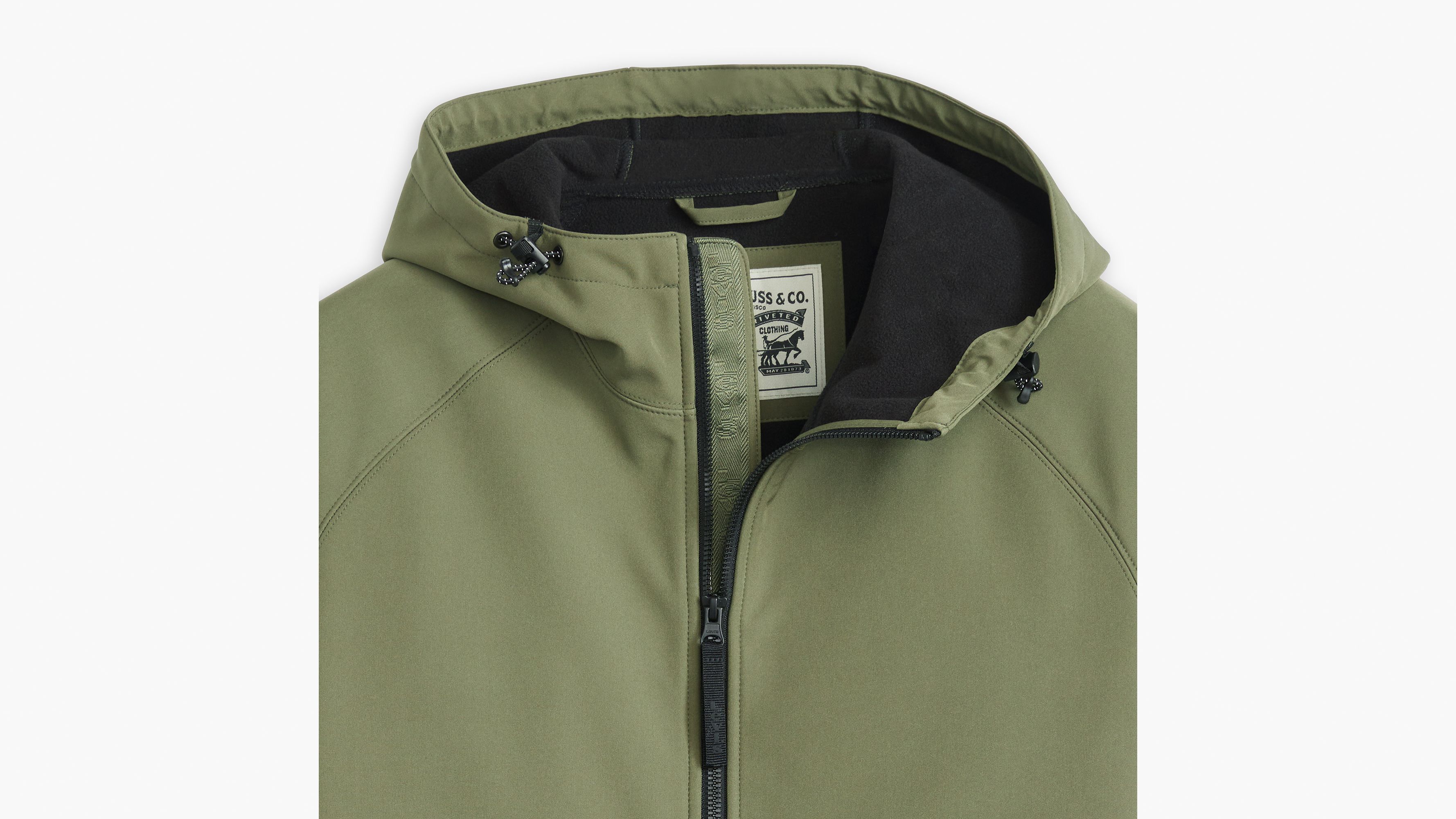 Soft Shell Hoodie Bomber Jacket