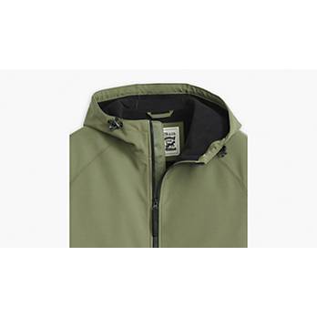 Soft Shell Hoodie Bomber Jacket 4