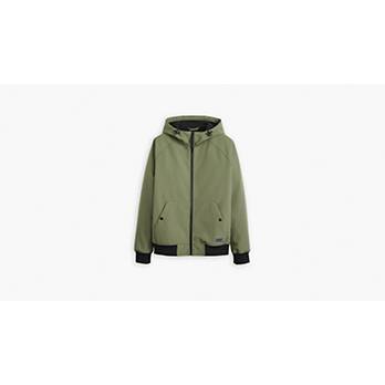 Soft Shell Hoodie Bomber Jacket 3