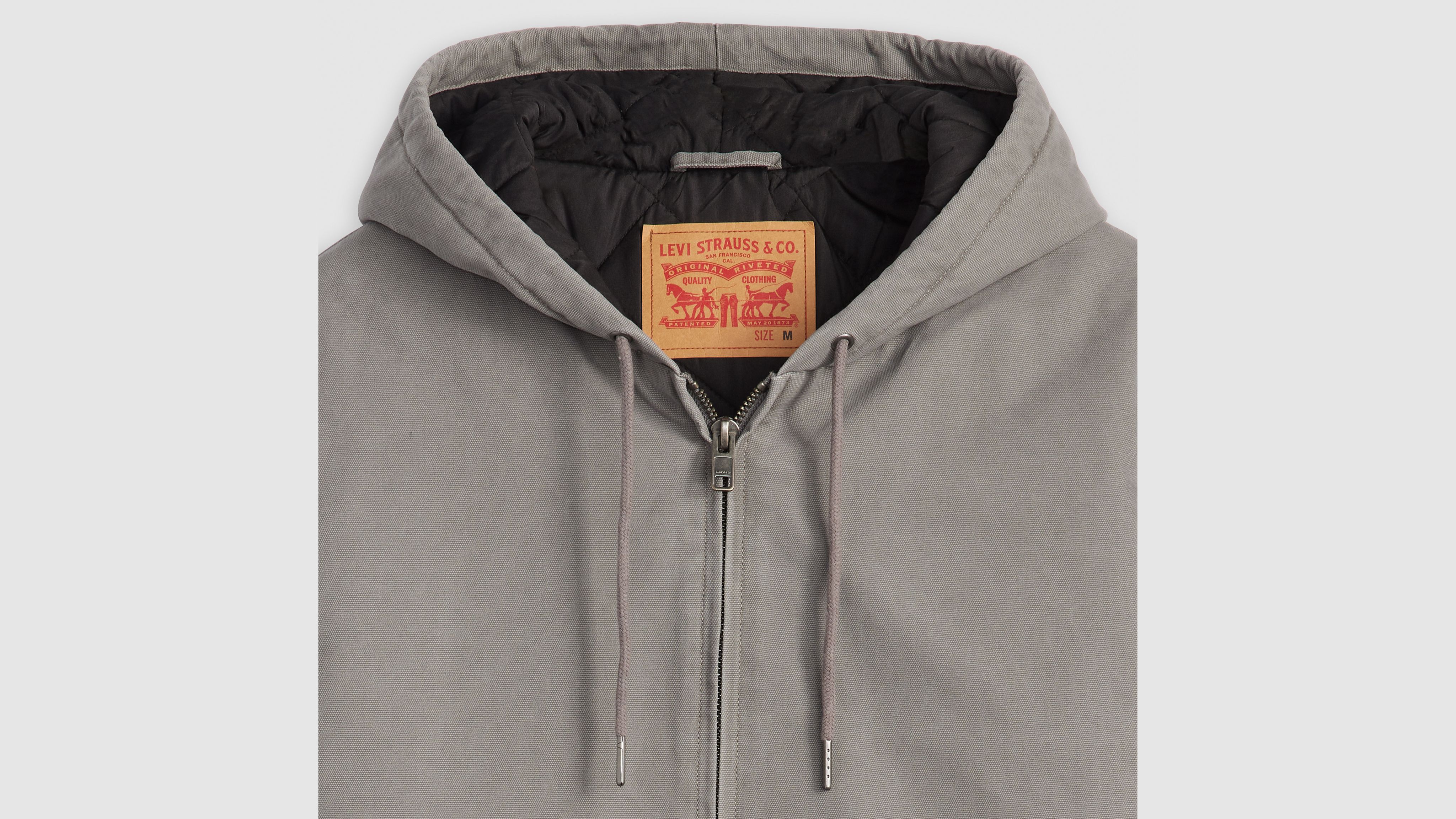 Potrero Hooded Jacket - Grey | Levi's® US