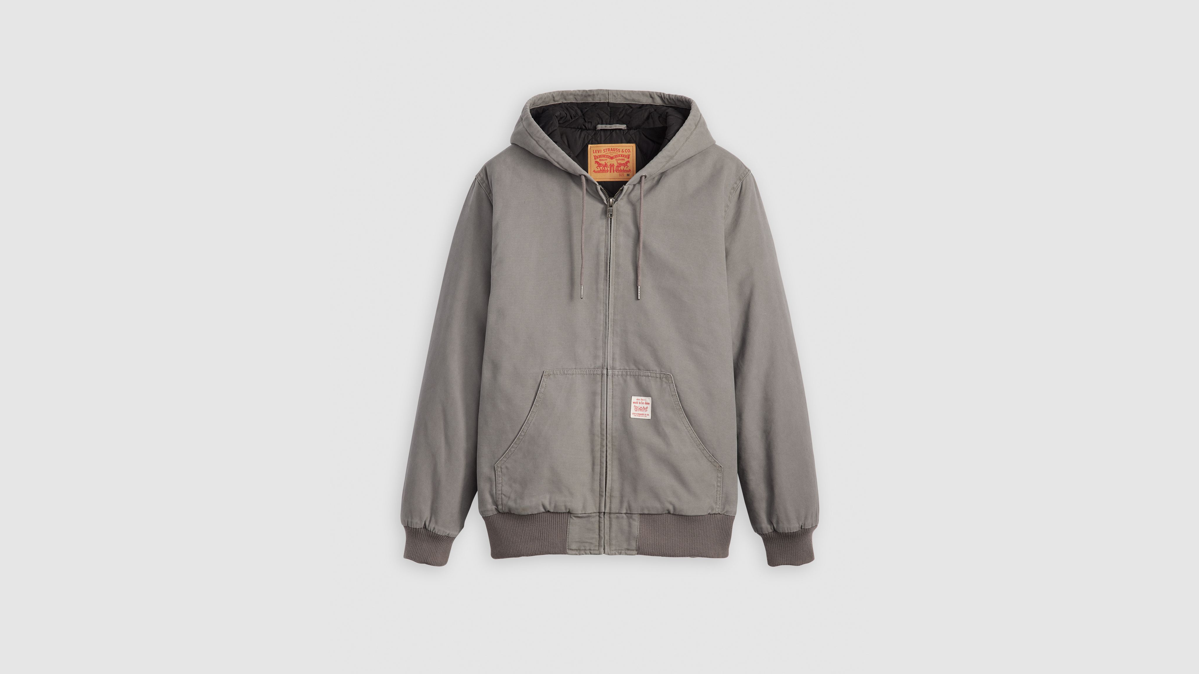 Potrero Workwear Hoodie Jacket - Grey | Levi's® US