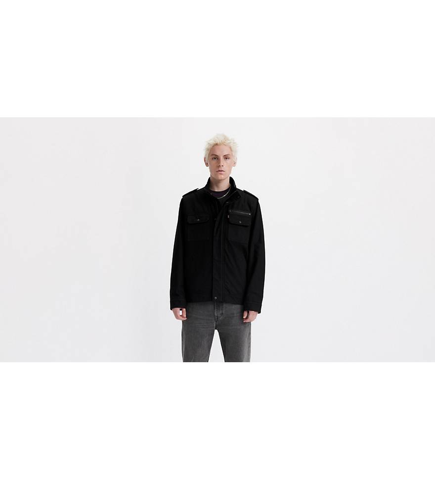 Cotton Military Jacket - Black | Levi's® US