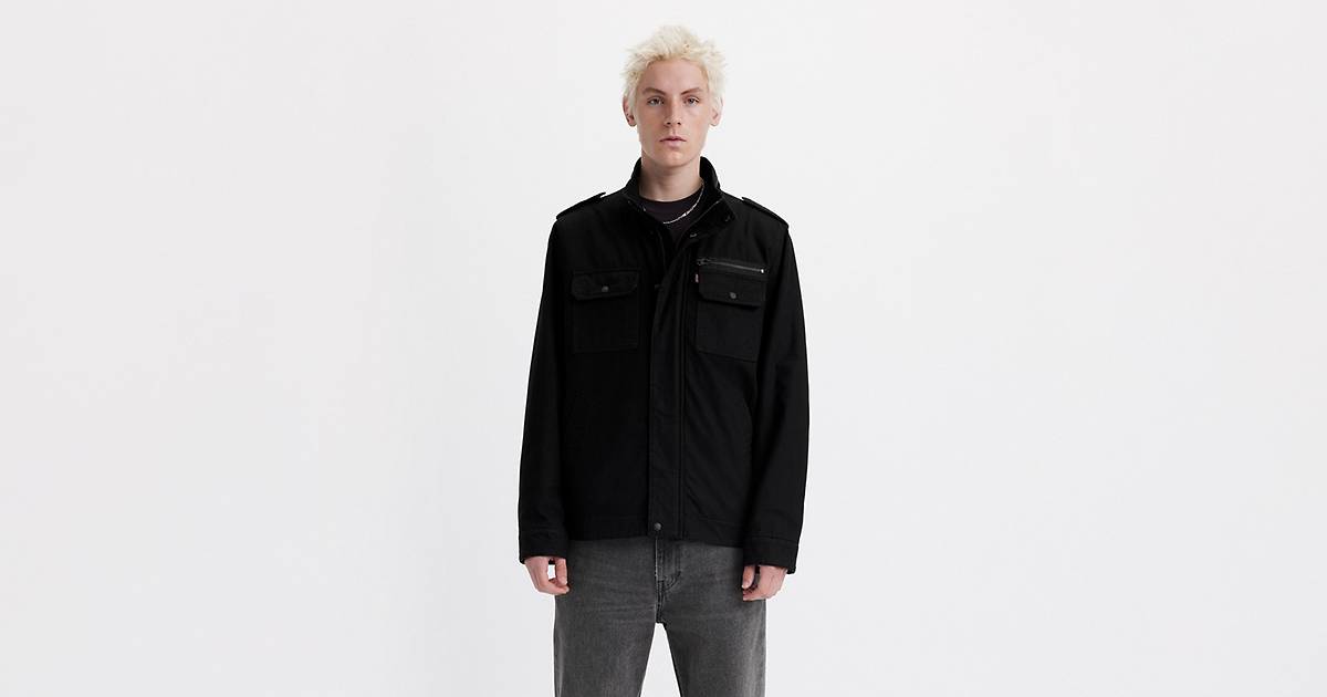 Cotton Military Jacket - Black | Levi's® US