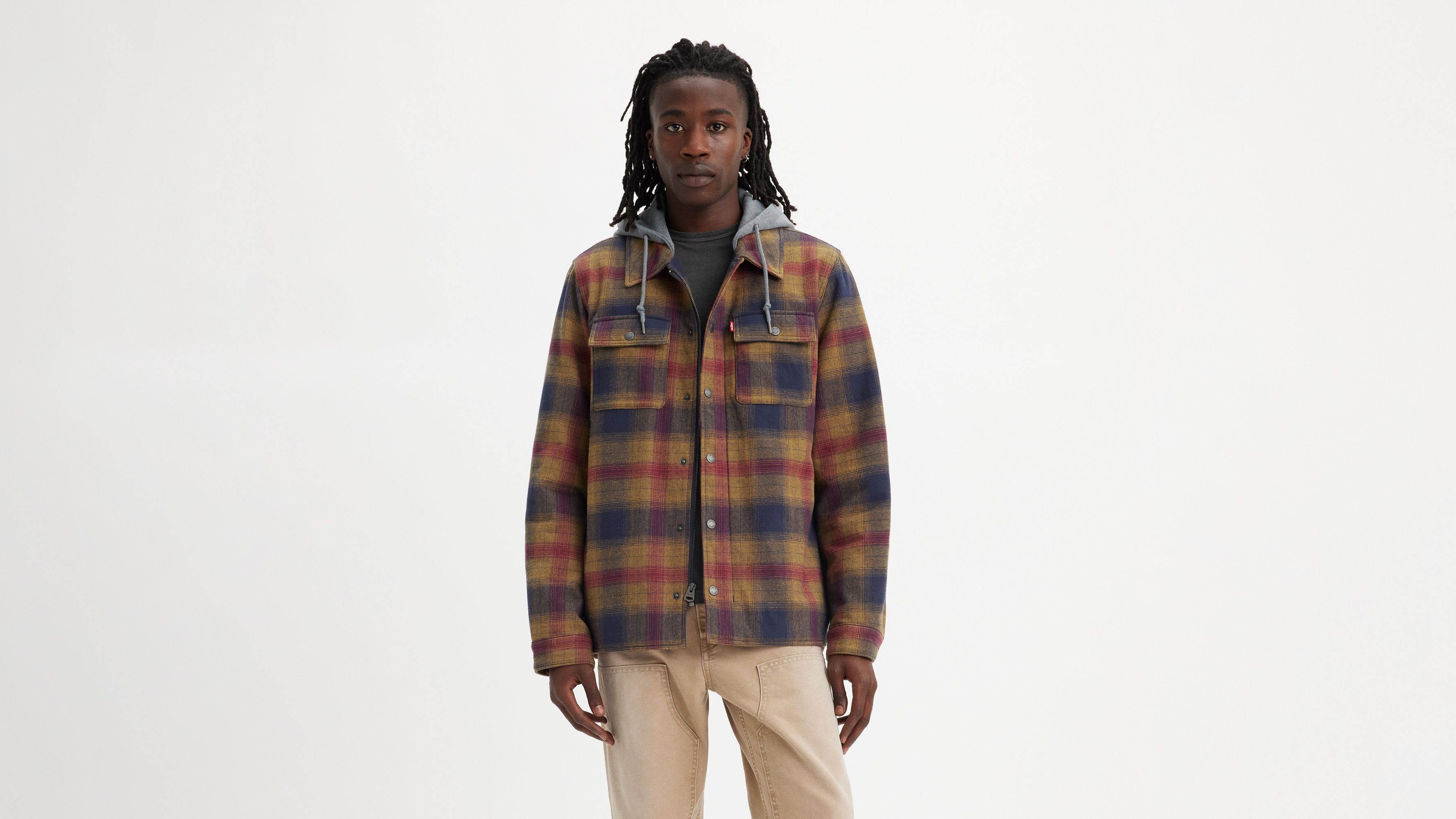 Tartan levis outlet hoodie