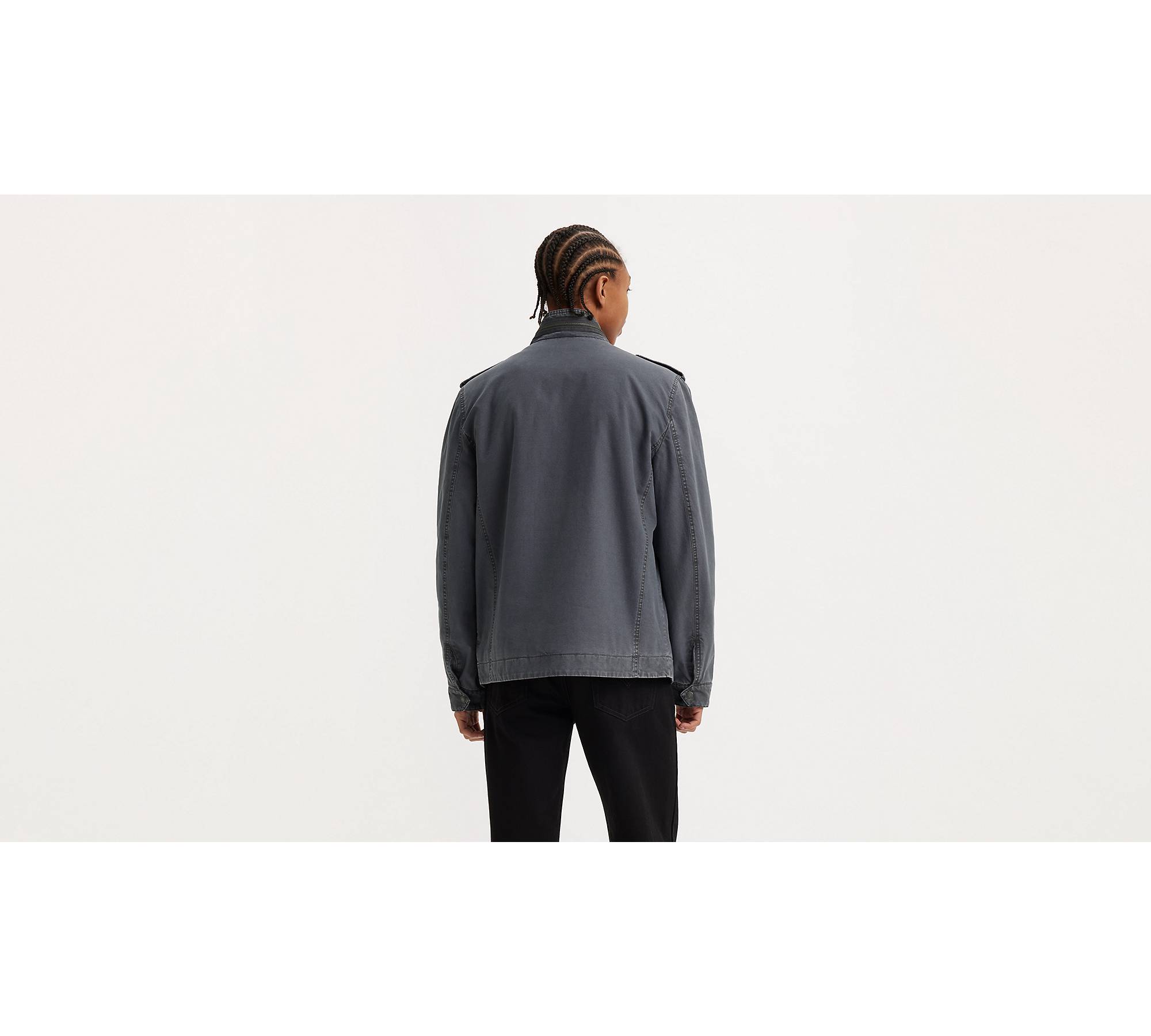 Cotton Military Jacket - Grey | Levi's® CA