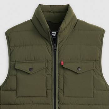 2 Chest Pocket Lightweight Quilted Vest - Green | Levi's® US 2 Chest Pocket Lightweight Quilted Vest - Green | Levi's® US