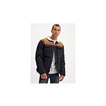 Quilted Sherpa Puffer Jacket 1