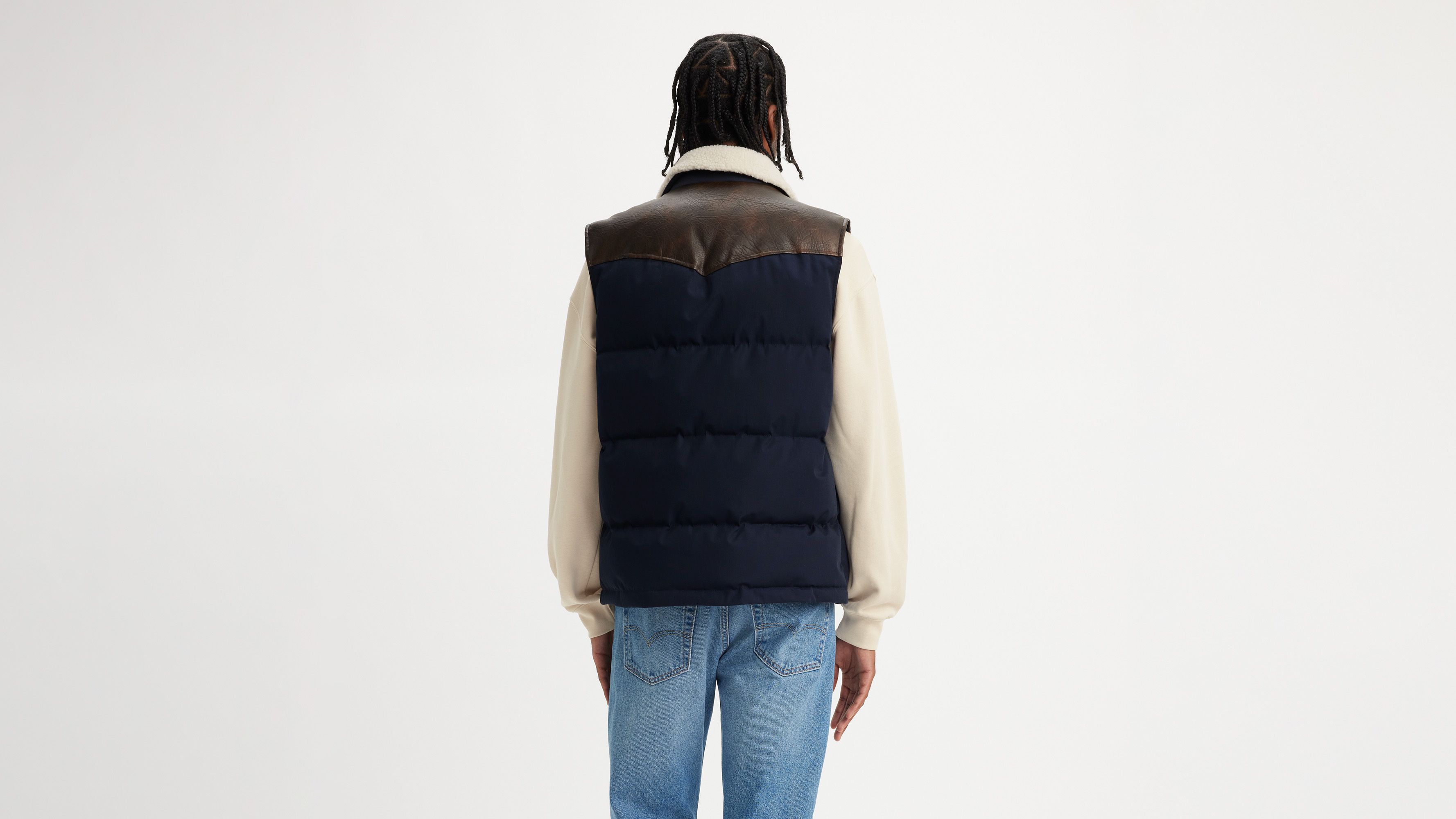 トップス marka PUFFED VEST DARK NAVY /markaware トップス marka PUFFED VEST DARK NAVY /markaware Puffer Vest