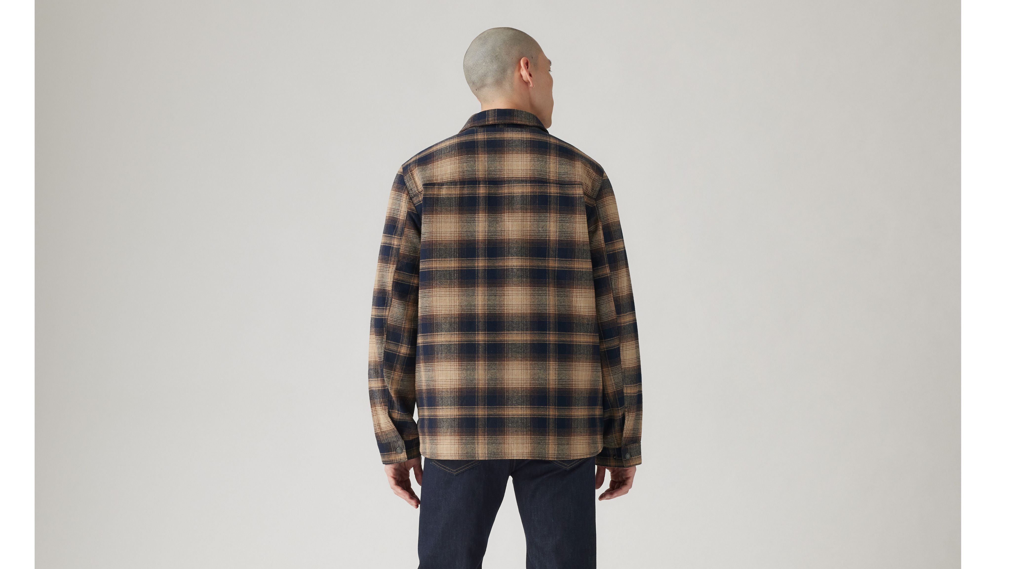 Cotton Plaid Shacket