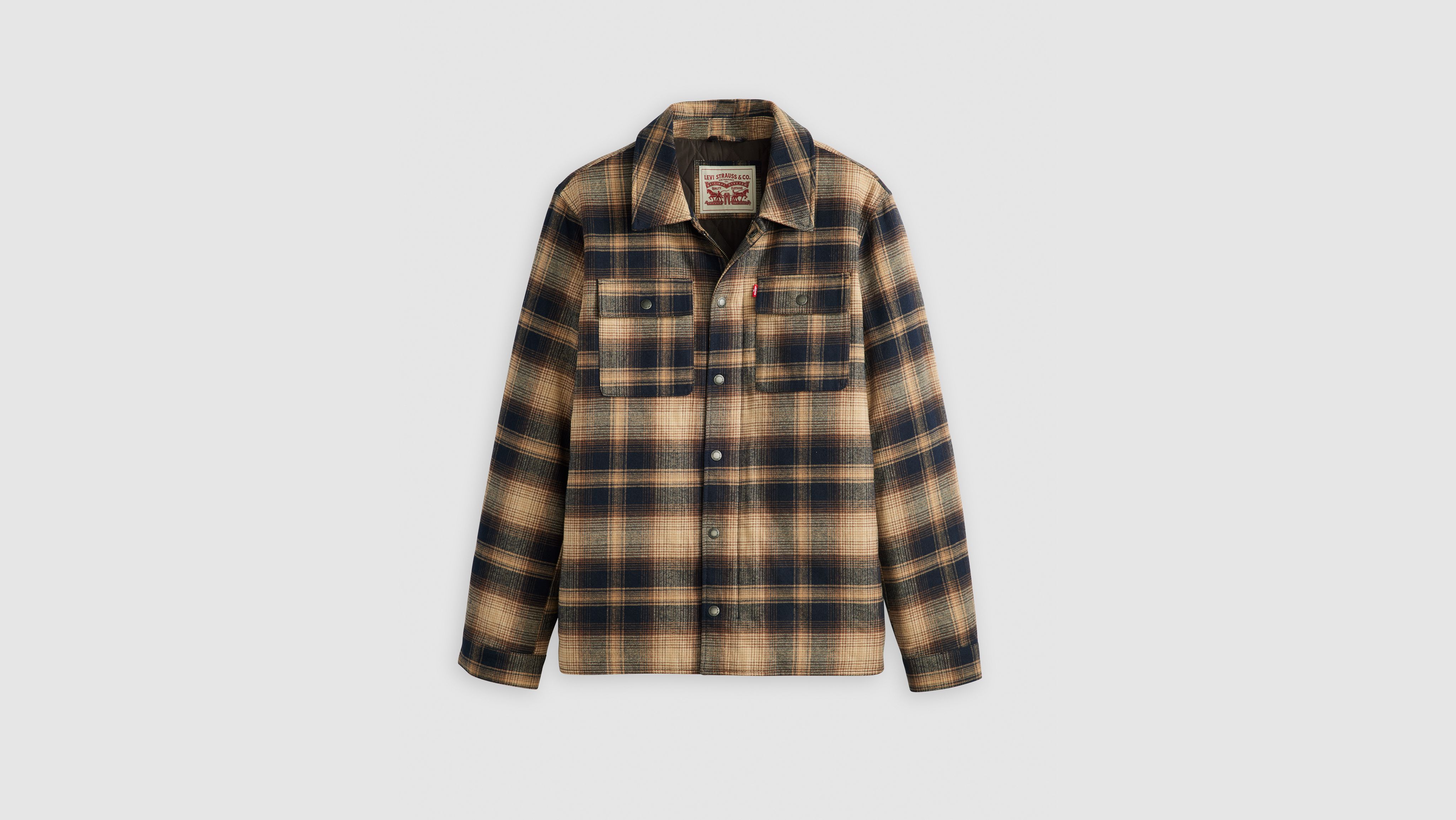Cotton Plaid Shacket - Multi-color | Levi's® US