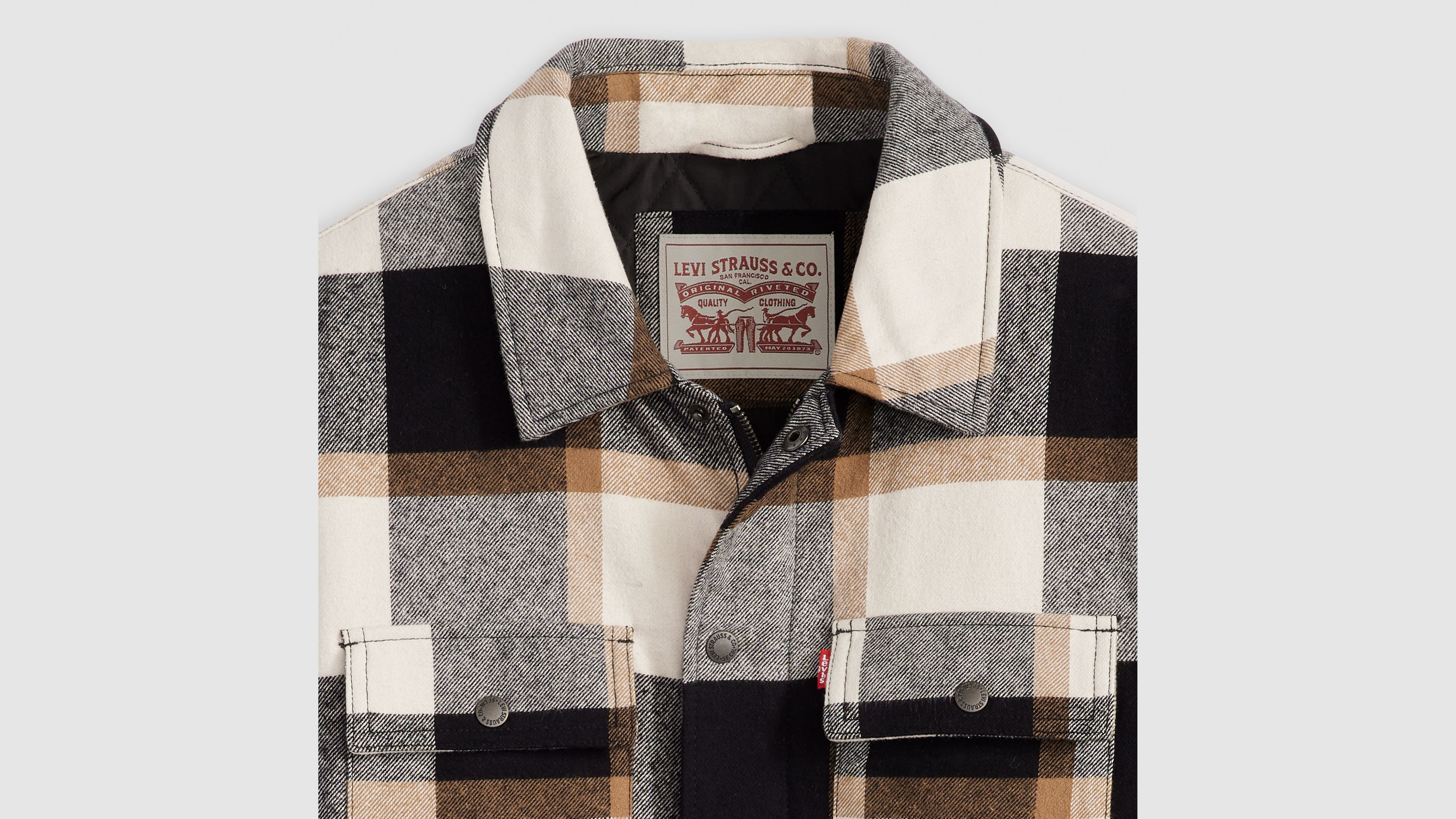 Cotton Plaid Shacket