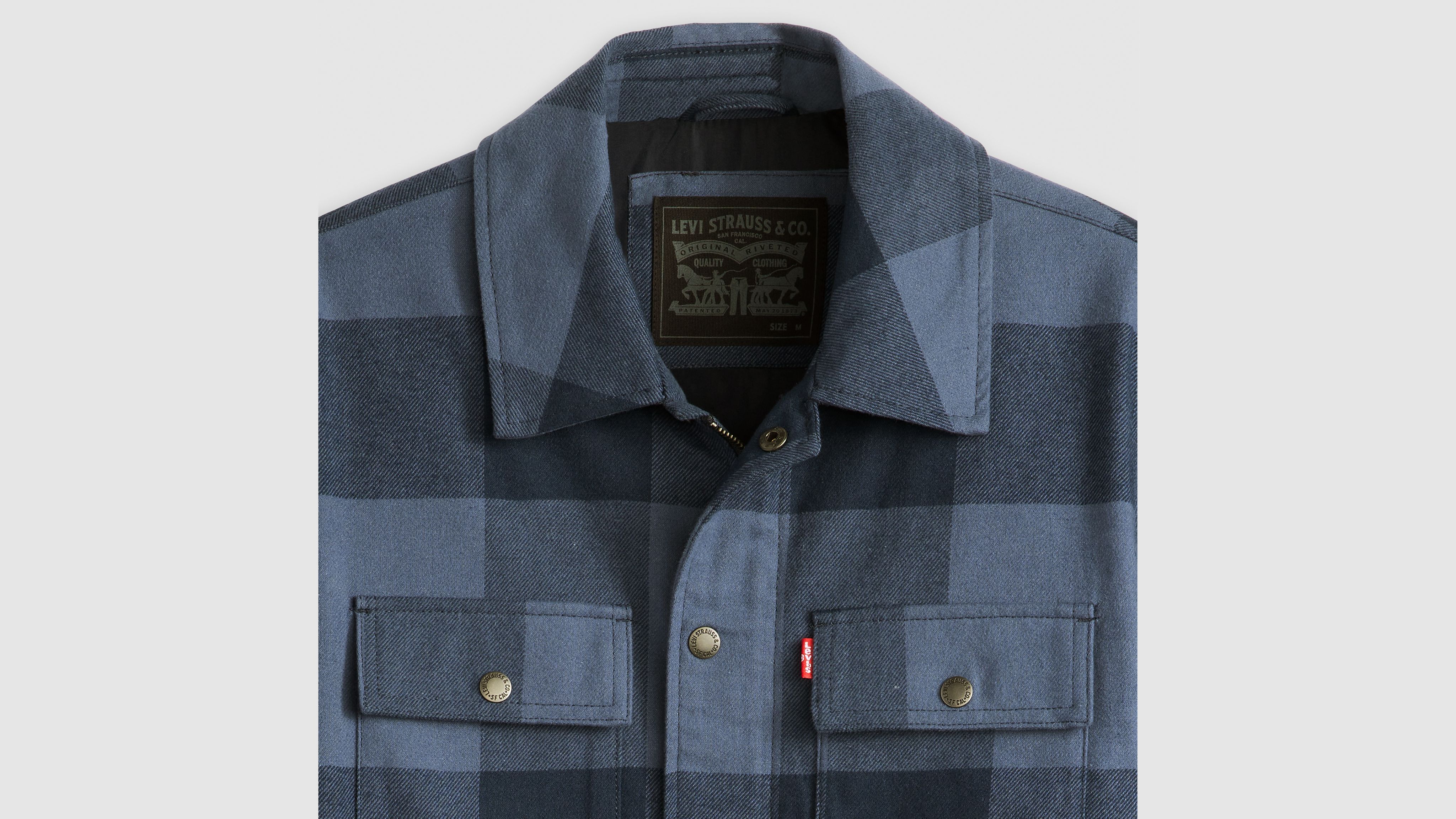 Levi's store Limited Folsom Utility Flannel Layered Jacket