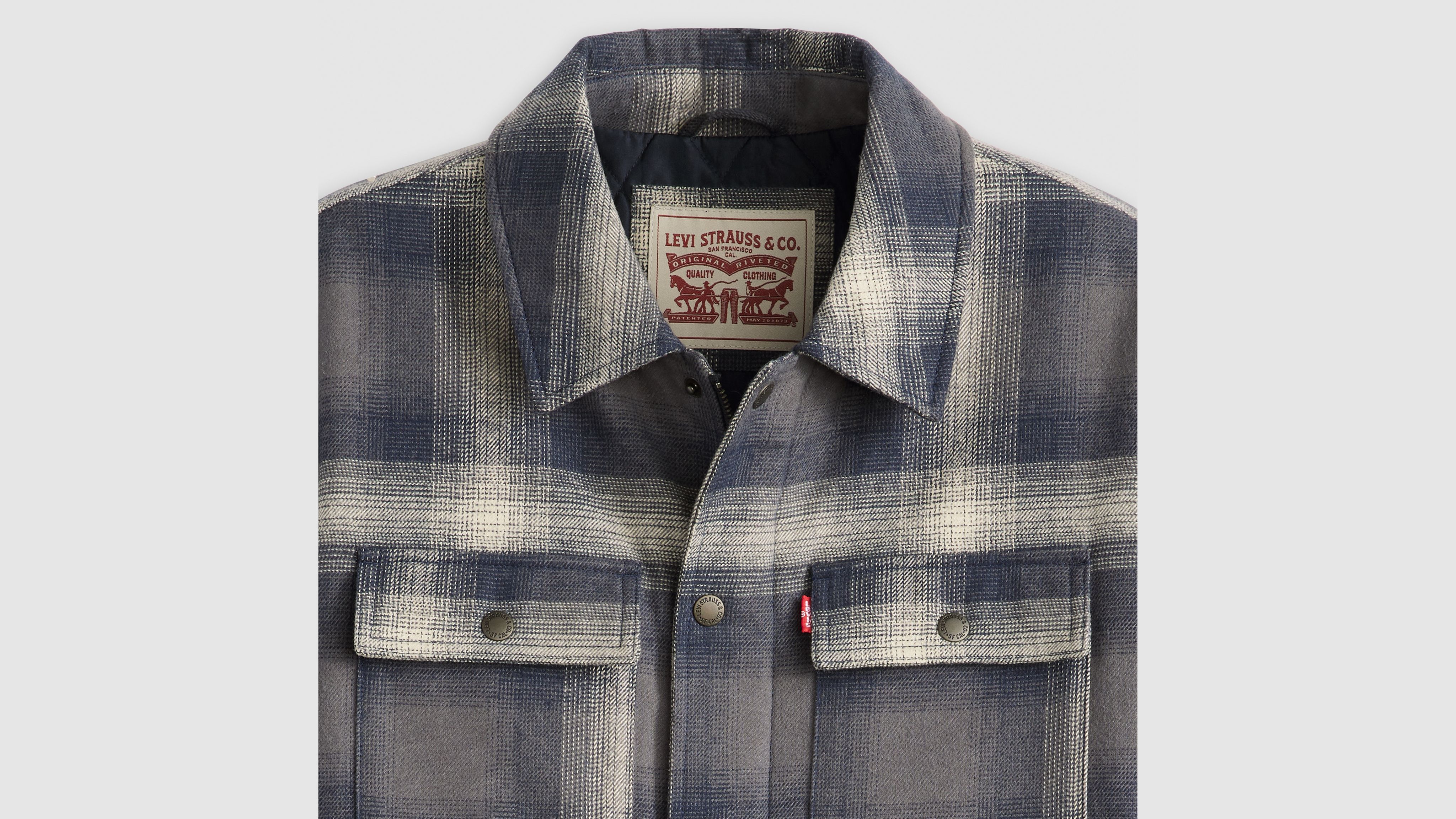 Quilt Lined Plaid Shacket 4