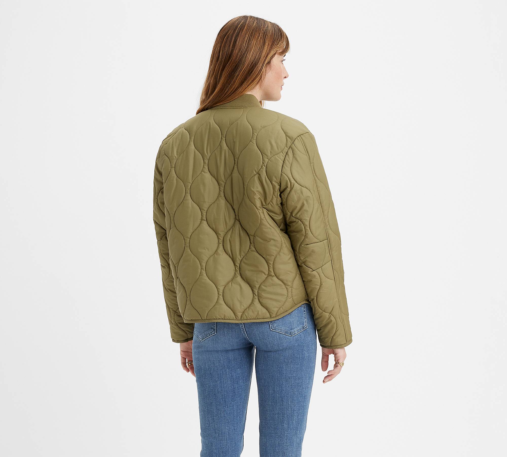 Levi's Onion Quilted Liner Jacket - Women's - Olive Tree XL