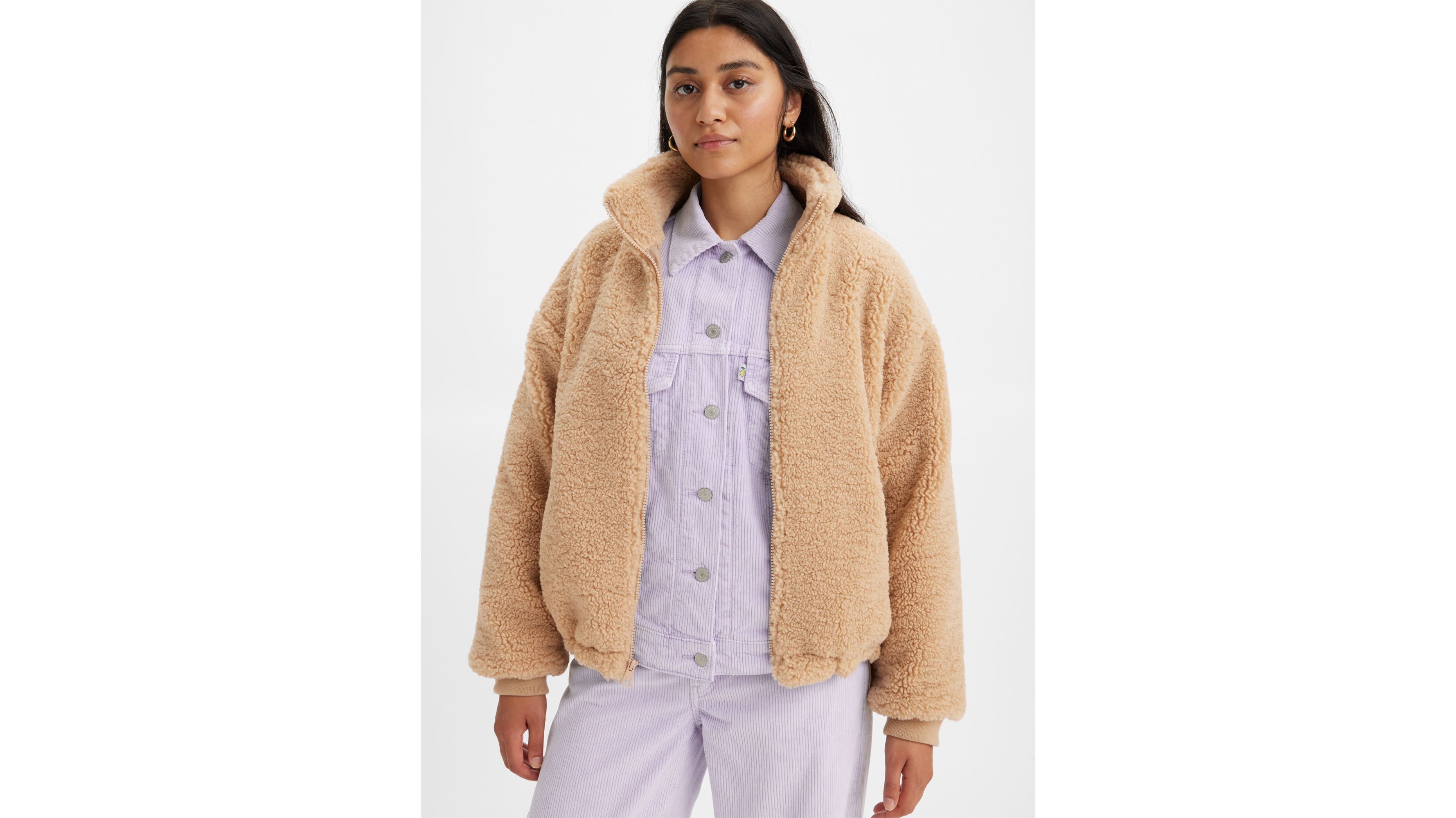 Sherpa Fleece Jacket 1