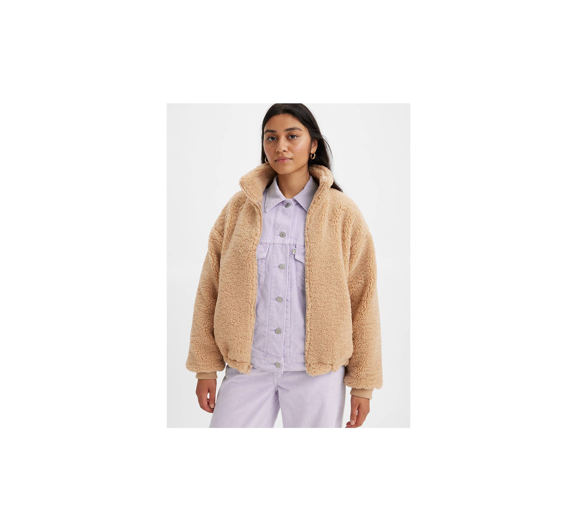 Sherpa Fleece Jacket 1